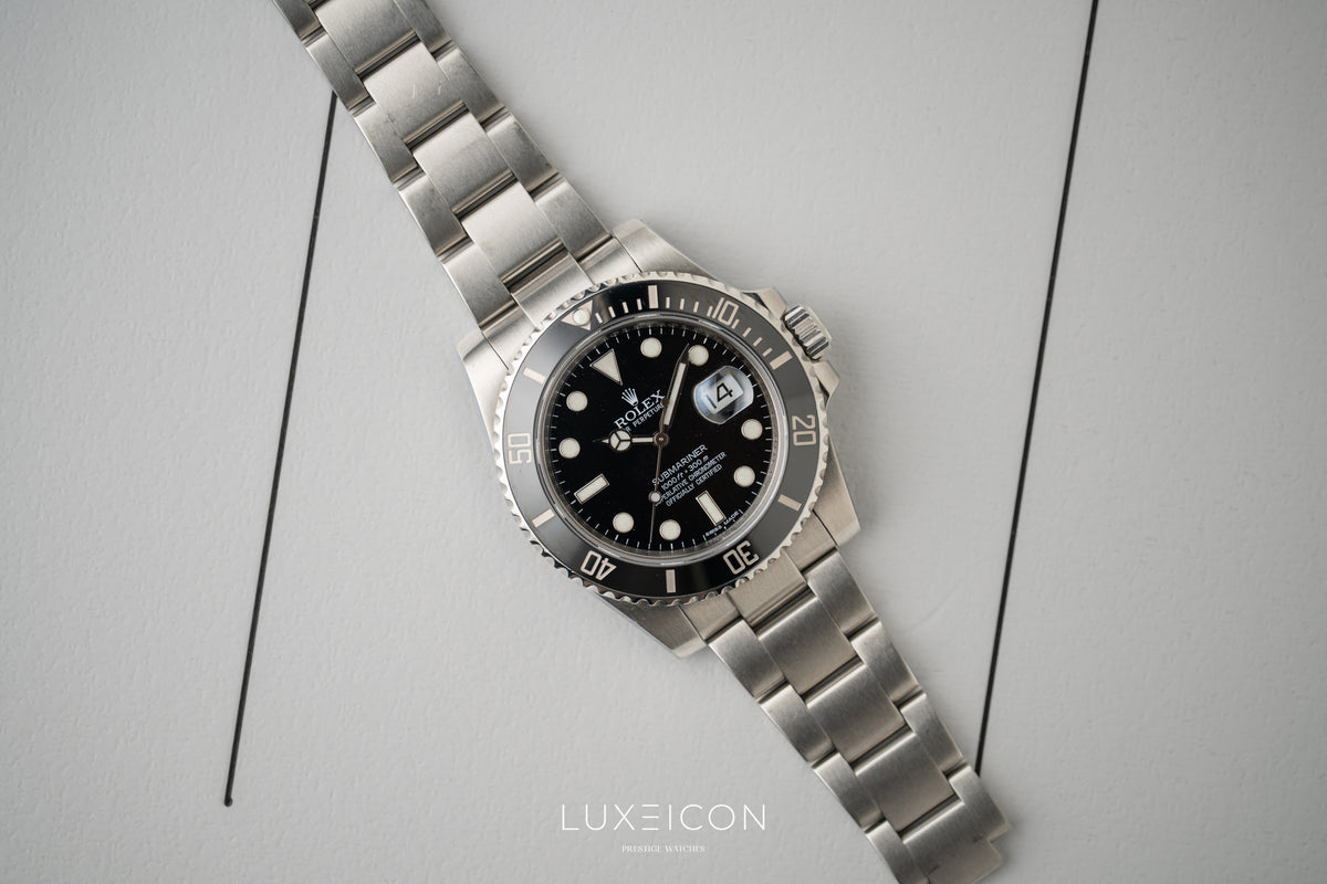 Rolex Submariner Date 116610LN Steel Black Ceramic Bezel 40mm