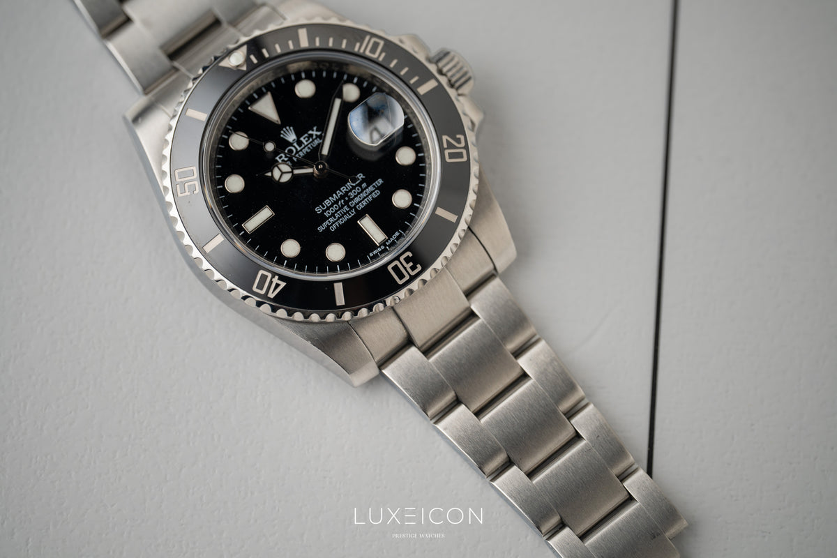 Rolex Submariner Date 116610LN Steel Black Ceramic Bezel 40mm
