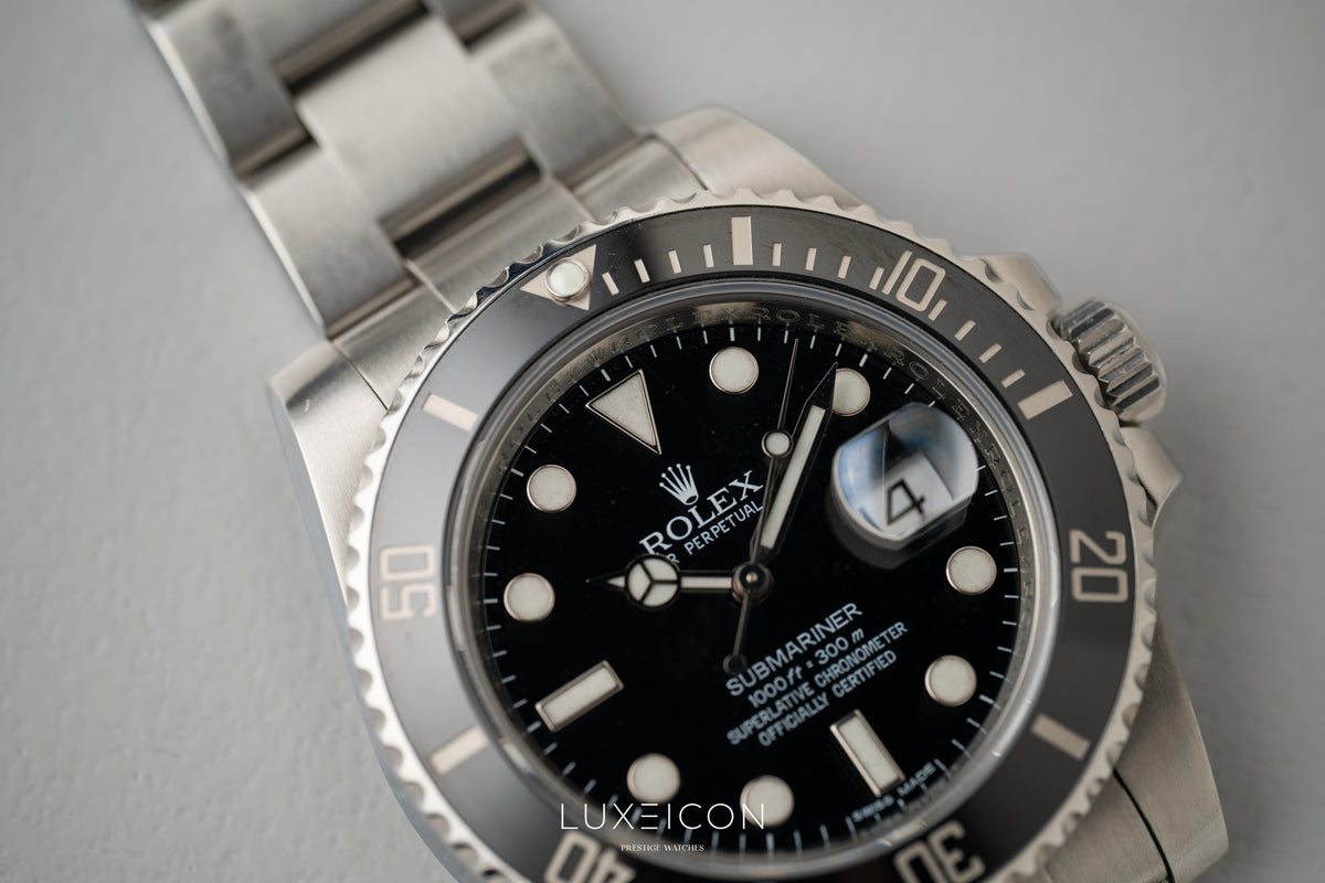 Rolex Submariner Date 116610LN Steel Black Ceramic Bezel 40mm