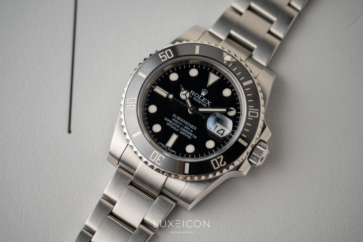 Rolex Submariner Date 116610LN Steel Black Ceramic Bezel 40mm