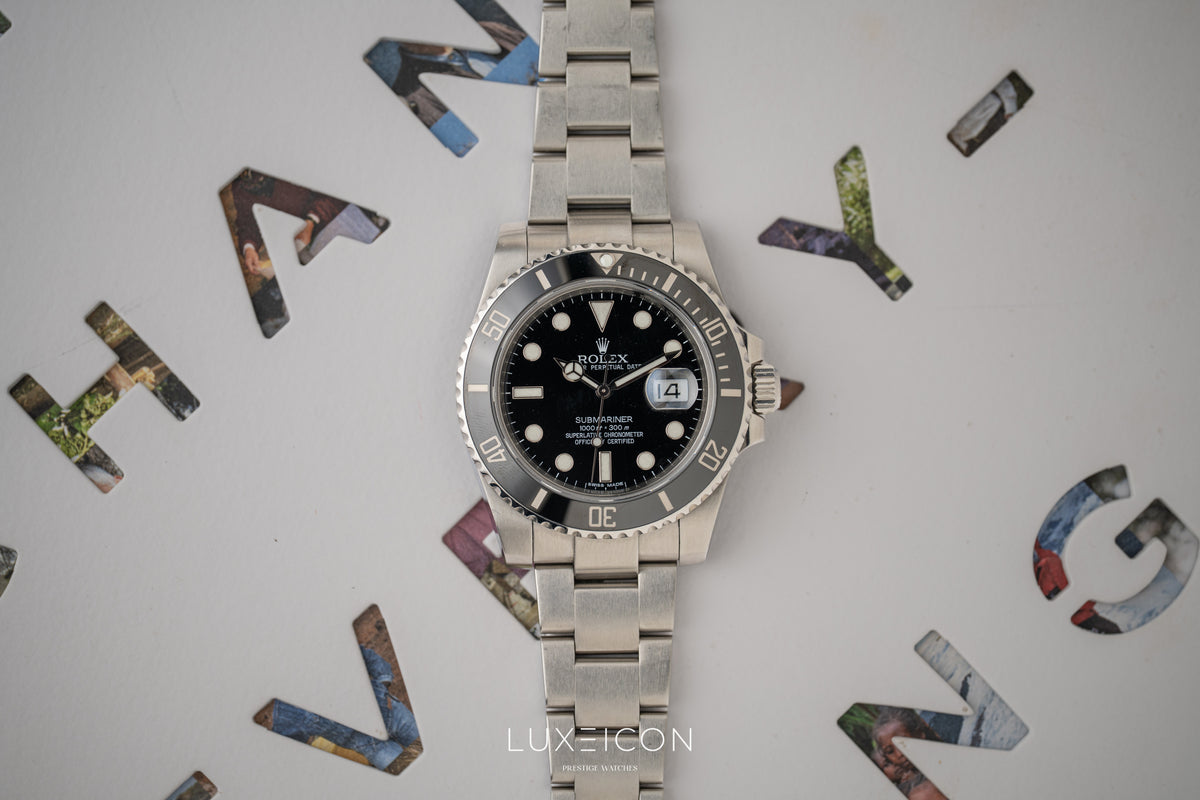 Rolex Submariner Date 116610LN Steel Black Ceramic Bezel 40mm