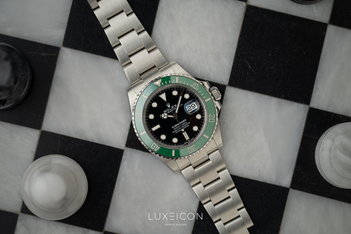 Rolex Submariner Date Starbucks Green Ceramic Bezel 126610LV 41mm Steel 2022