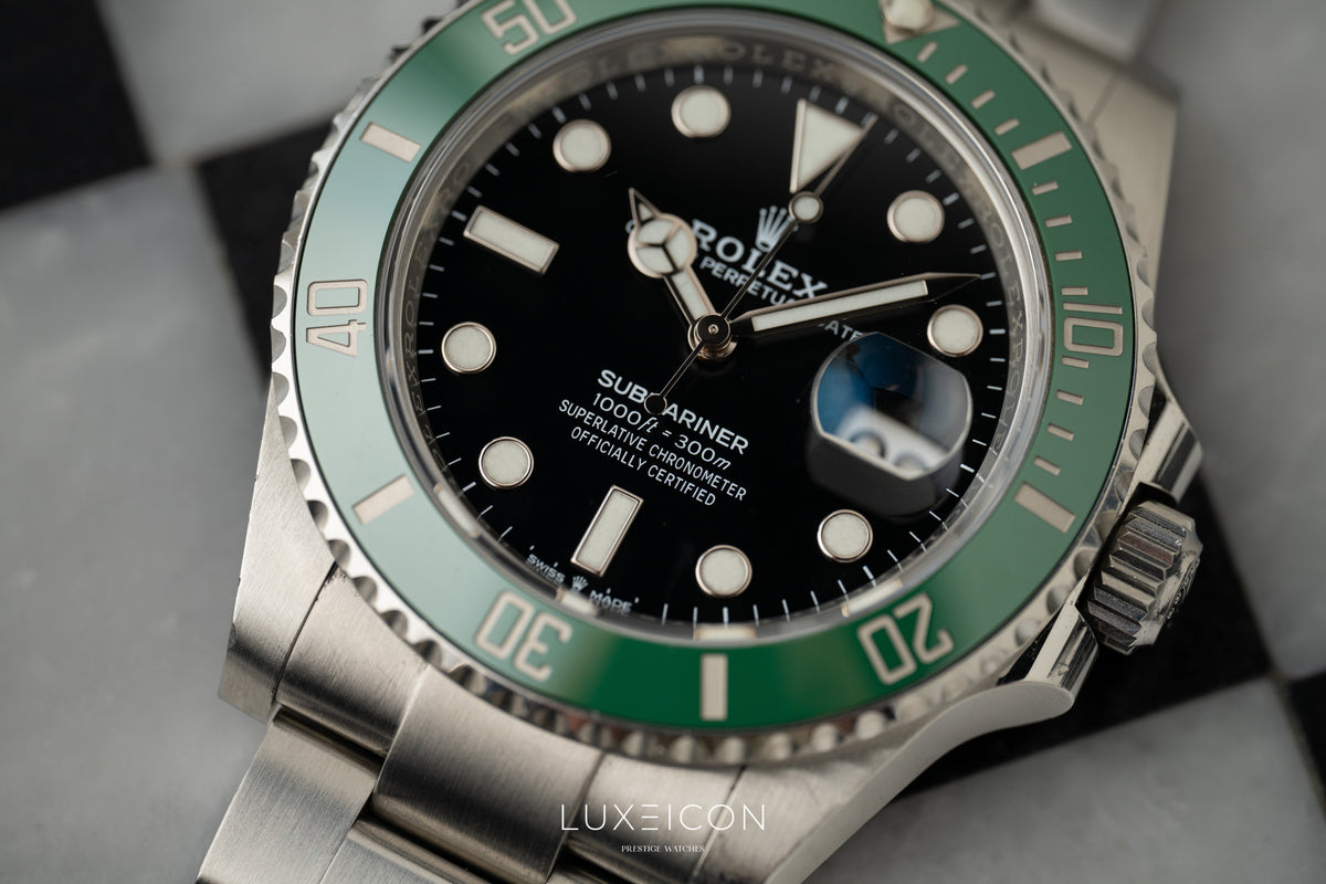 Rolex Submariner Date Starbucks Green Ceramic Bezel 126610LV 41mm Steel 2022