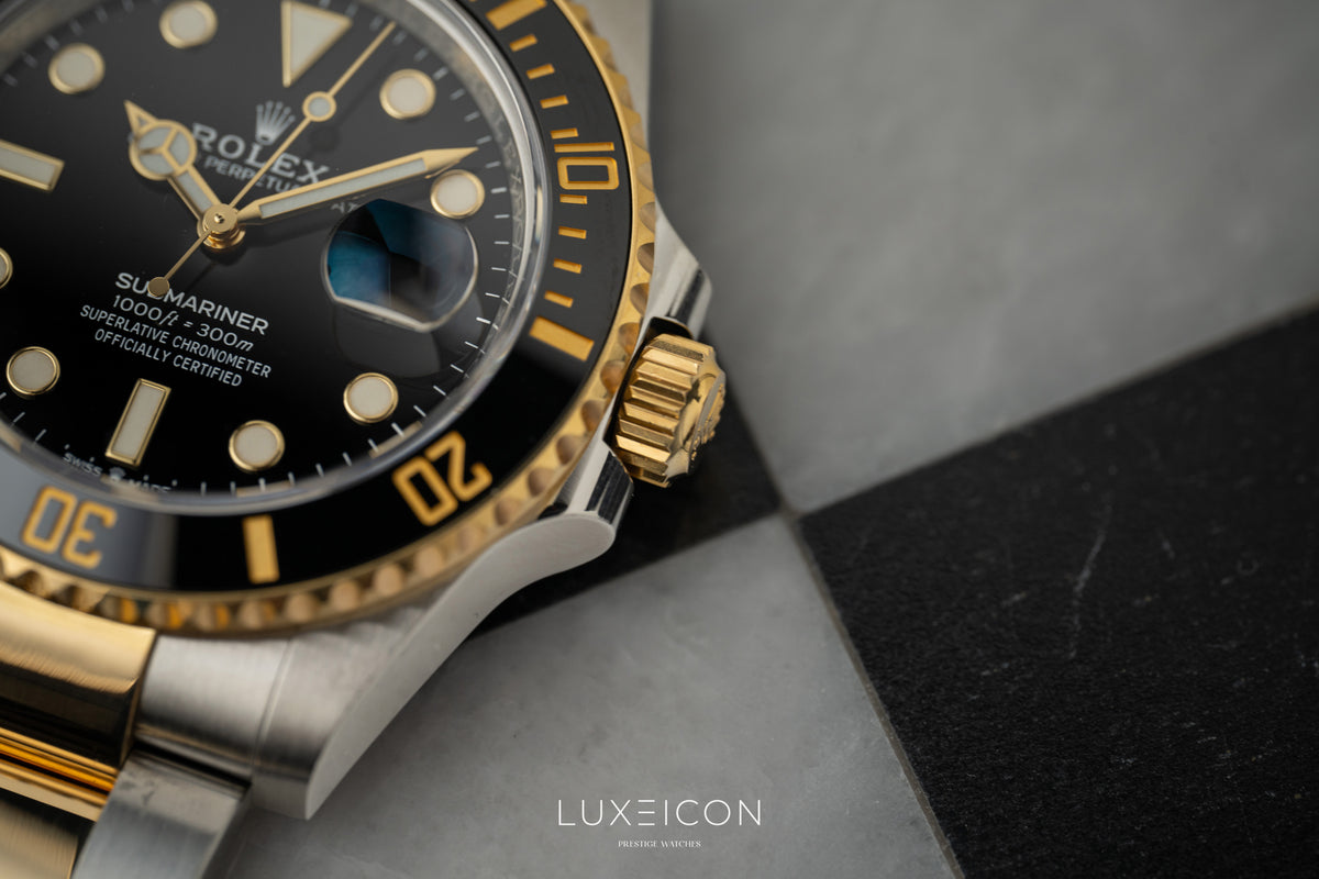 Rolex Submariner Date 41mm Black Dial 18ct Gold Steel 126613LN 2021