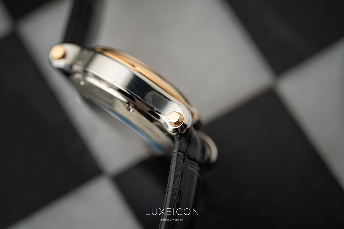 Chopard Happy Sport 30mm automatic ethical rose gold Lucent Steel diamonds