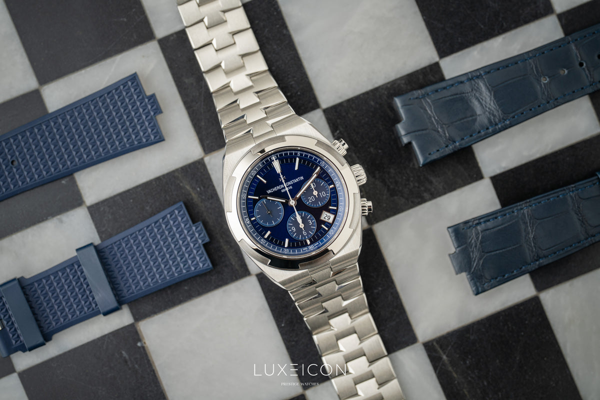 Vacheron Constantin Overseas Chronograph Blue Dial 5500V/110A 2021