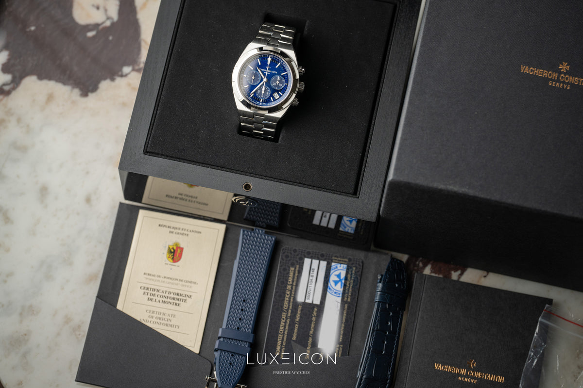 Vacheron Constantin Overseas Chronograph Blue Dial 5500V/110A 2021
