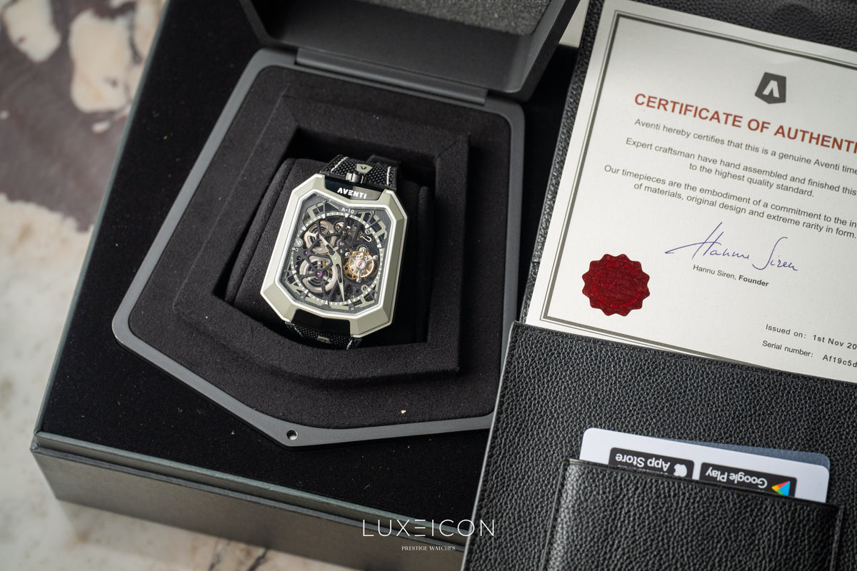 Aventi Grey Titanium Tourbillon A-10 2020