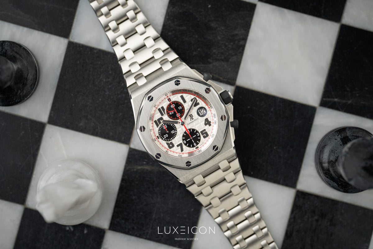 Audemars Piguet Royal Oak Offshore Panda Dial on Bracelet 26170ST