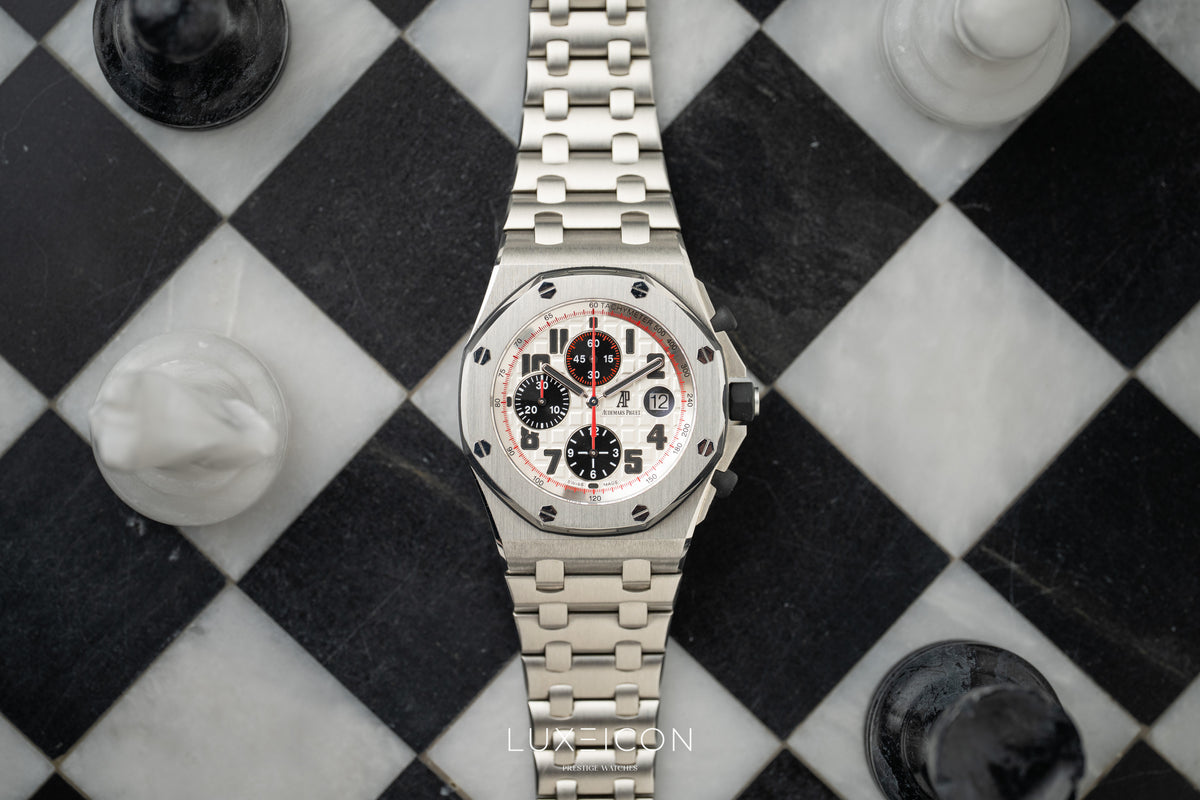 Audemars Piguet Royal Oak Offshore Panda Dial on Bracelet 26170ST