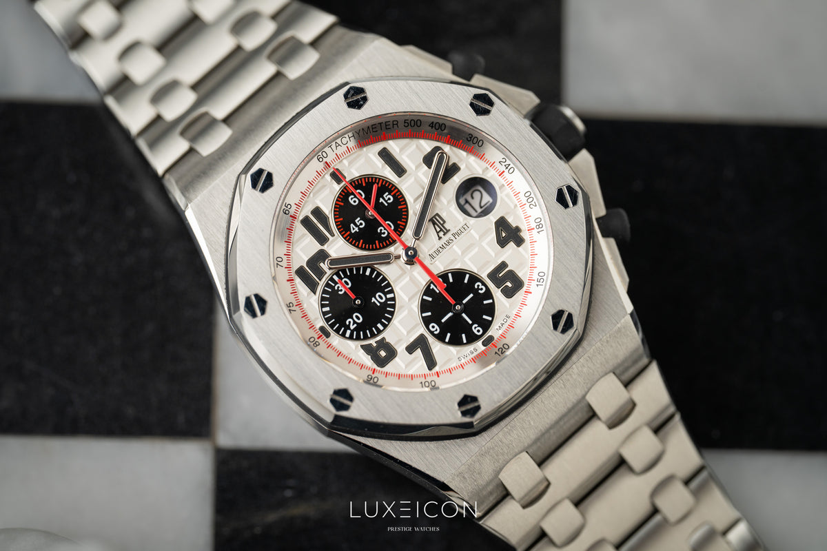 Audemars Piguet Royal Oak Offshore Panda Dial on Bracelet 26170ST