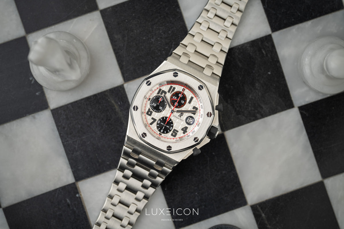 Audemars Piguet Royal Oak Offshore Panda Dial on Bracelet 26170ST