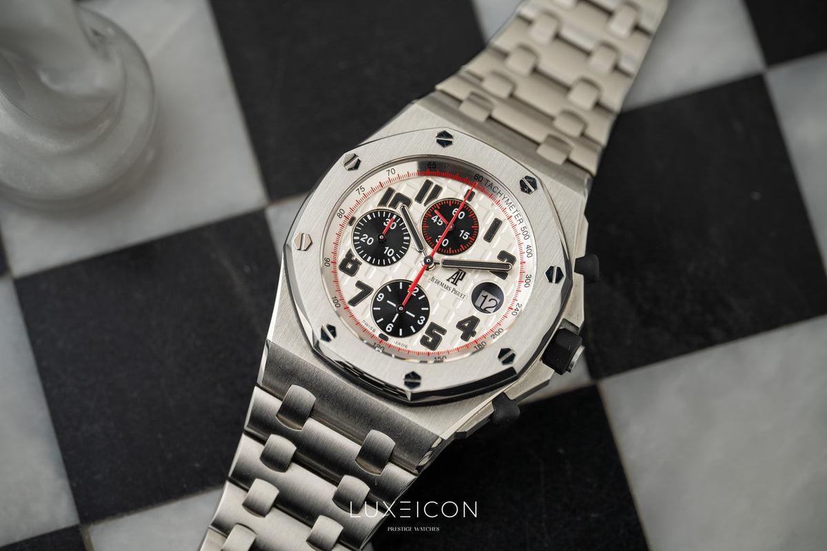 Audemars Piguet Royal Oak Offshore Panda Dial on Bracelet 26170ST