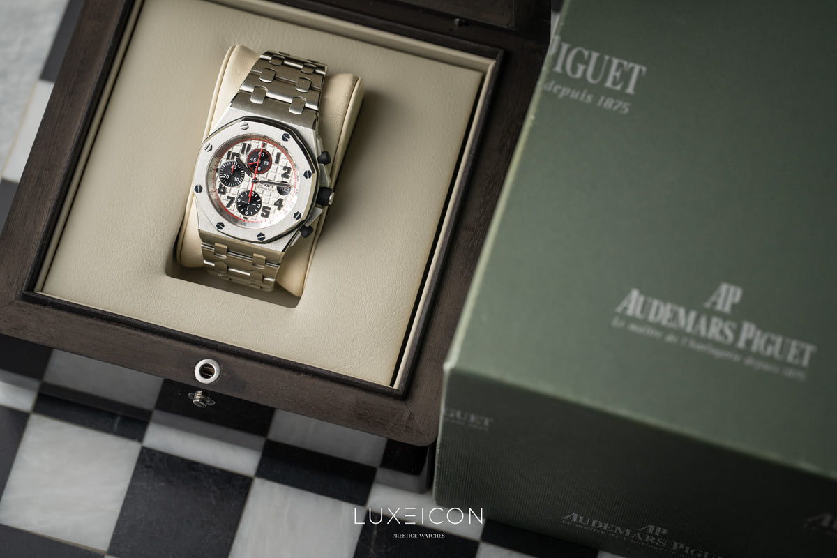 Audemars Piguet Royal Oak Offshore Panda Dial on Bracelet 26170ST