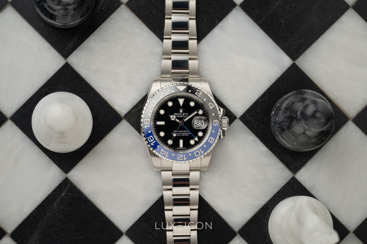 Rolex GMT-Master II Batman Stainless Steel 40mm Oyster Date 116710BLNR 2016