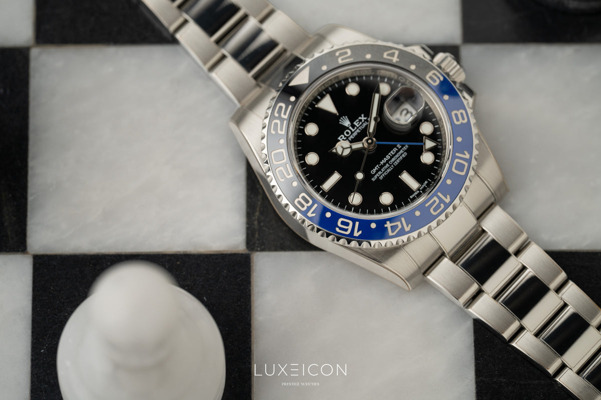 Rolex GMT-Master II Batman Stainless Steel 40mm Oyster Date 116710BLNR 2016
