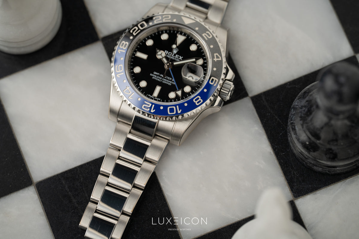 Rolex GMT-Master II Batman Stainless Steel 40mm Oyster Date 116710BLNR 2016