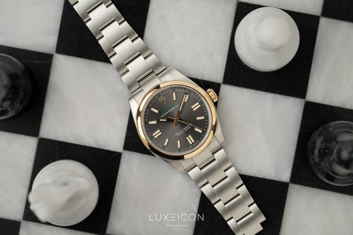 Rolex Oyster Perpetual 41 "100 Years" Slate Dial Yellow Rolesor 134303