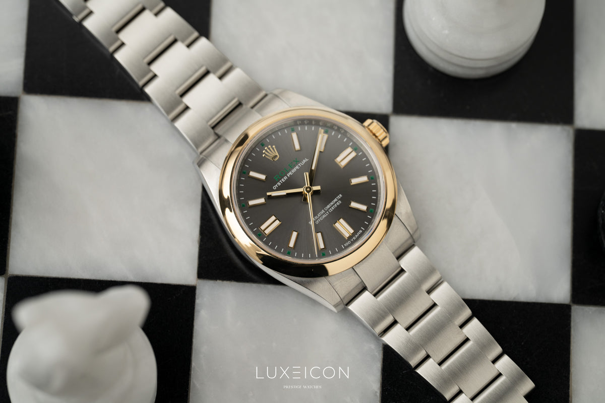 Rolex Oyster Perpetual 41 "100 Years" Slate Dial Yellow Rolesor 134303