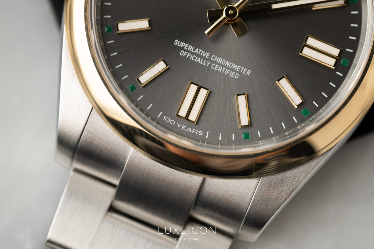 Rolex Oyster Perpetual 41 "100 Years" Slate Dial Yellow Rolesor 134303