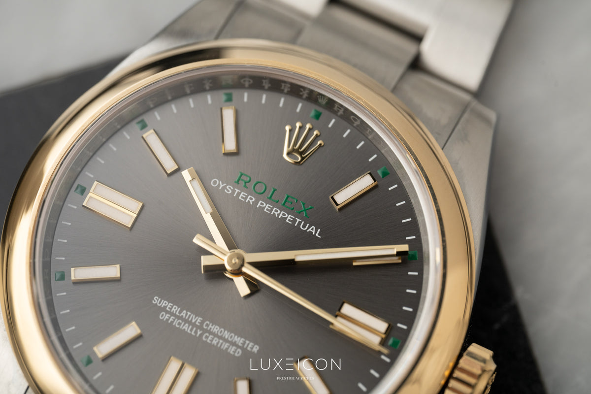Rolex Oyster Perpetual 41 "100 Years" Slate Dial Yellow Rolesor 134303