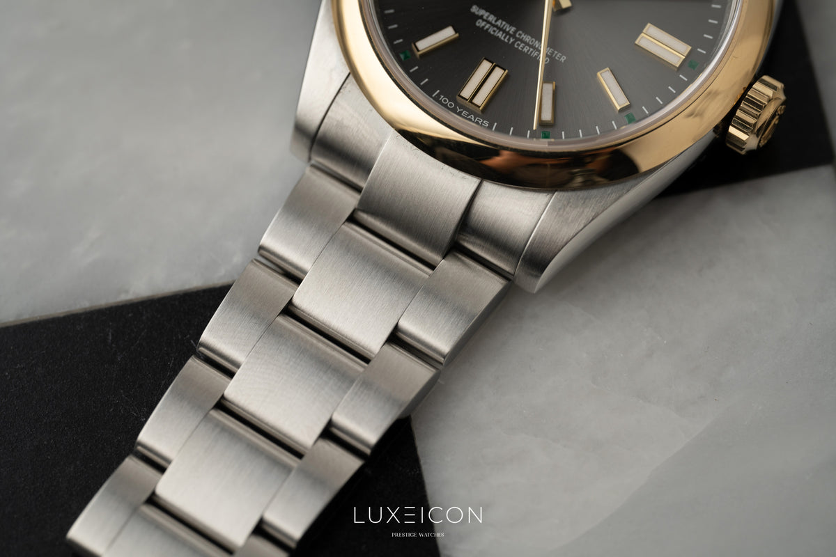 Rolex Oyster Perpetual 41 "100 Years" Slate Dial Yellow Rolesor 134303