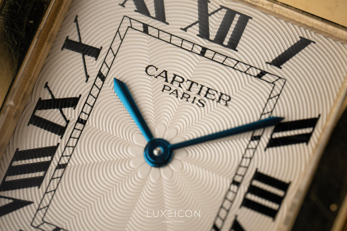 Cartier Collection Privée Paris Tank Yellow Gold Mechanical 2608F