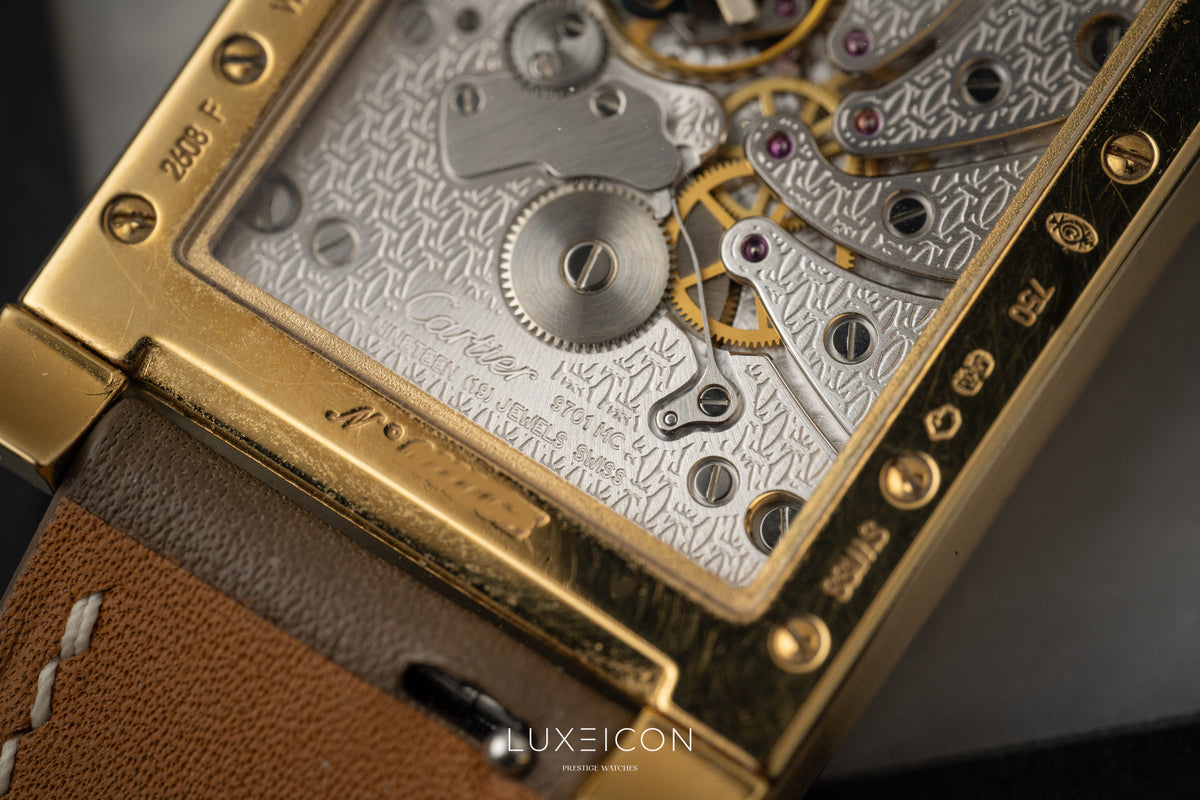 Cartier Collection Privée Paris Tank Yellow Gold Mechanical 2608F