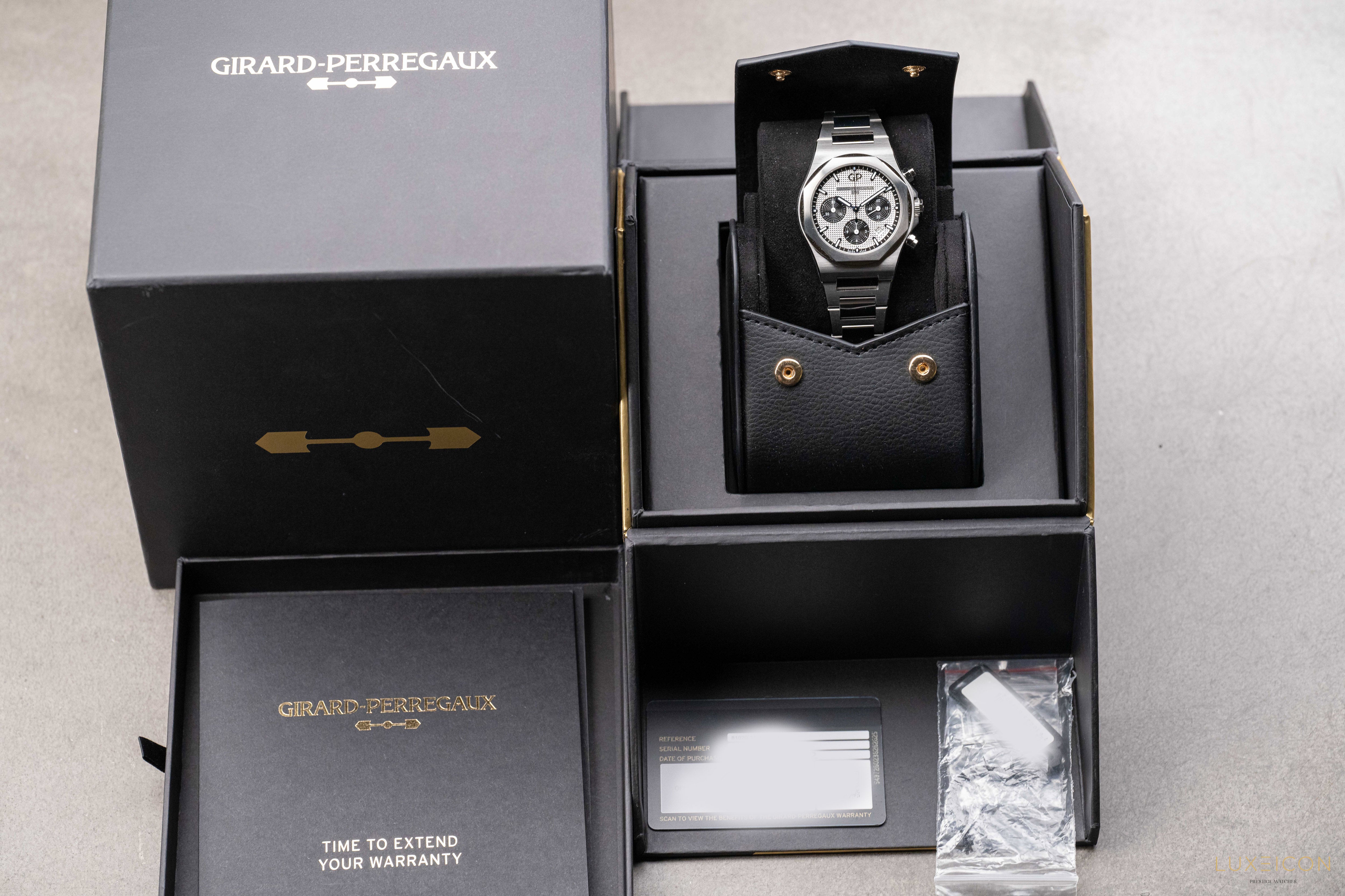 Girard Perregaux Laureato Chronograph Panda Stainless Steel 42mm 2022