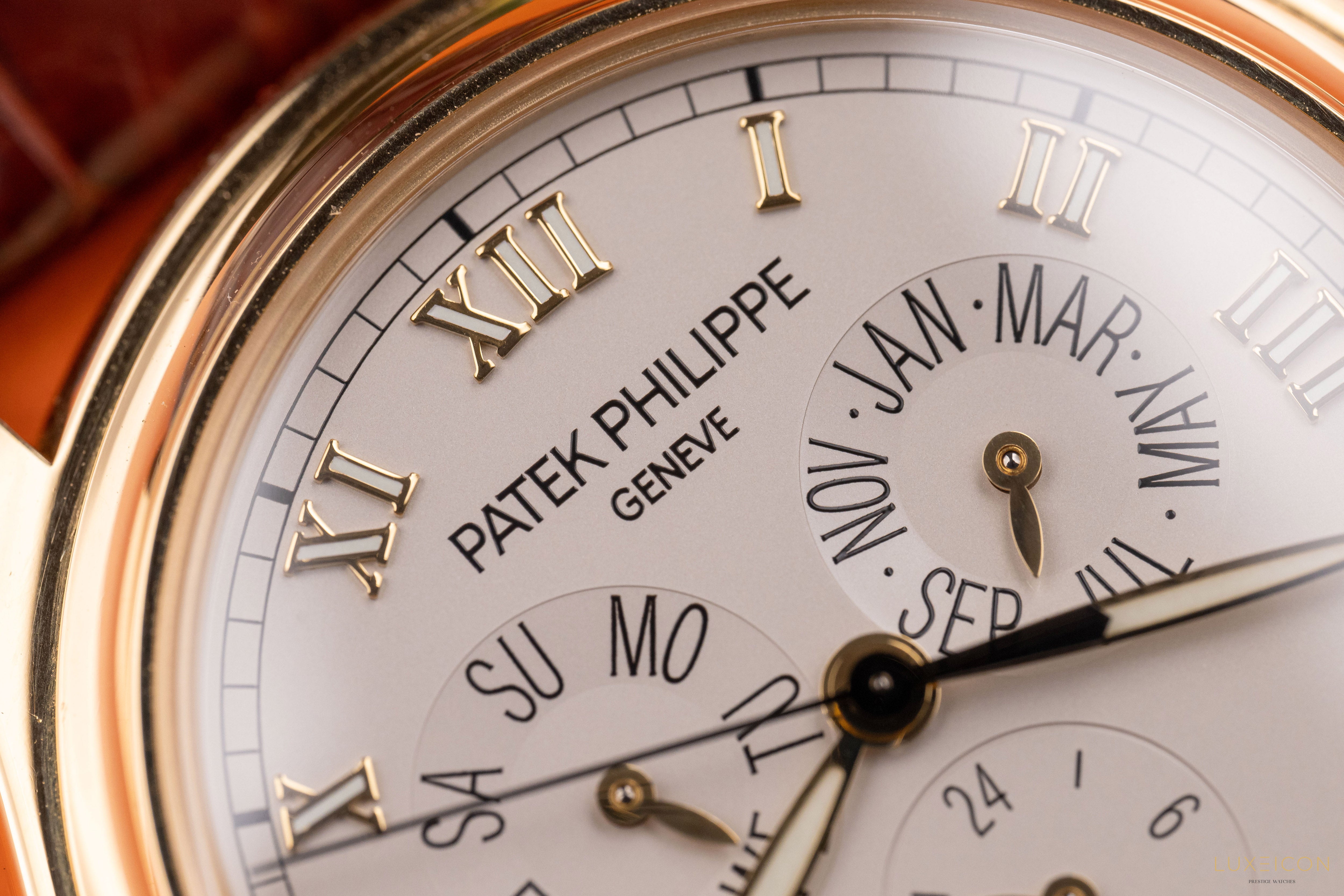 Patek Philippe Annual Calendar 5035J-001 37mm Ceramic Dial Yellow Gold 2004