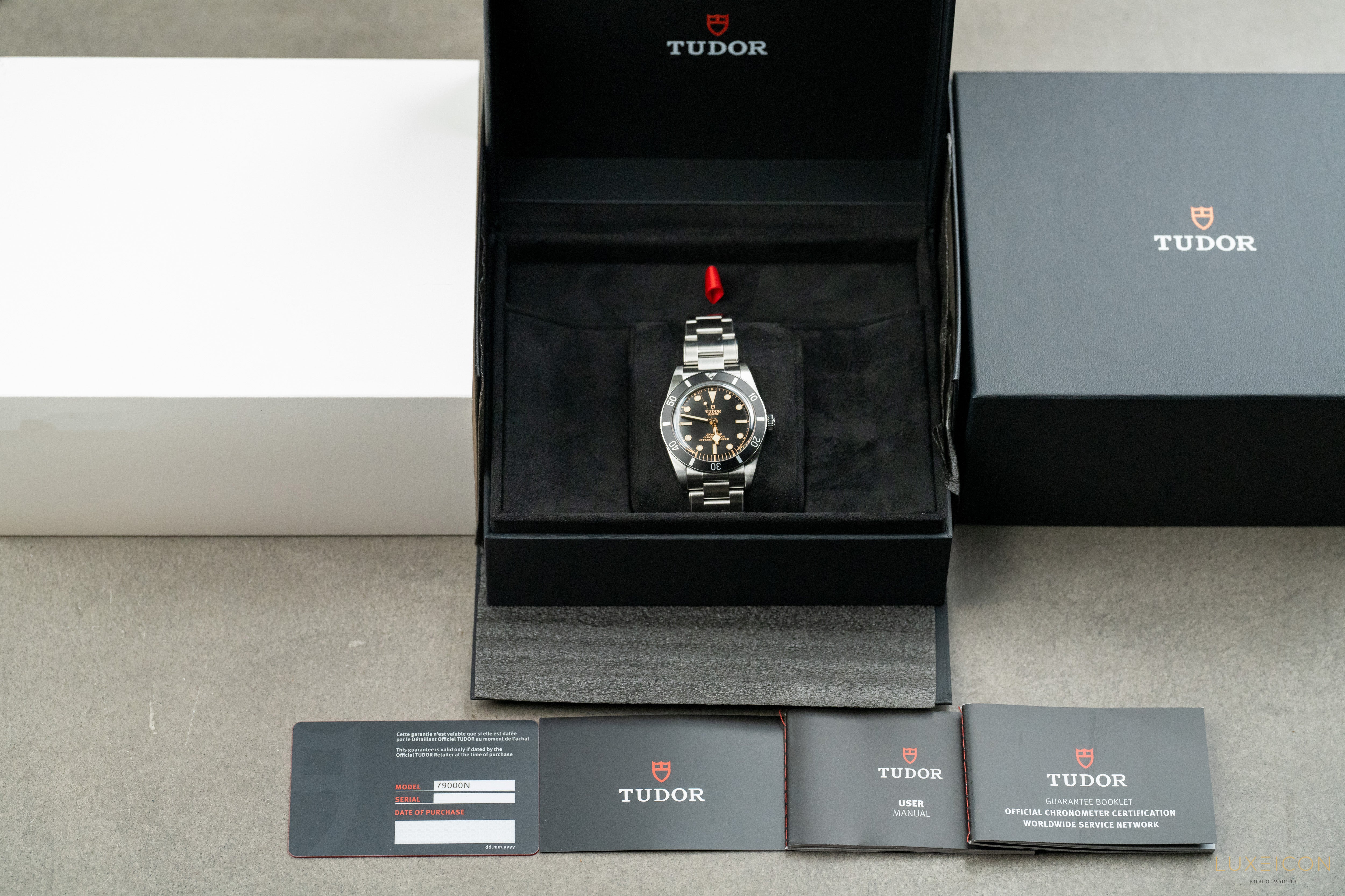 Tudor Black Bay 54 37mm Black Dial Stainless Steel Bracelet M79000N-0001 2024