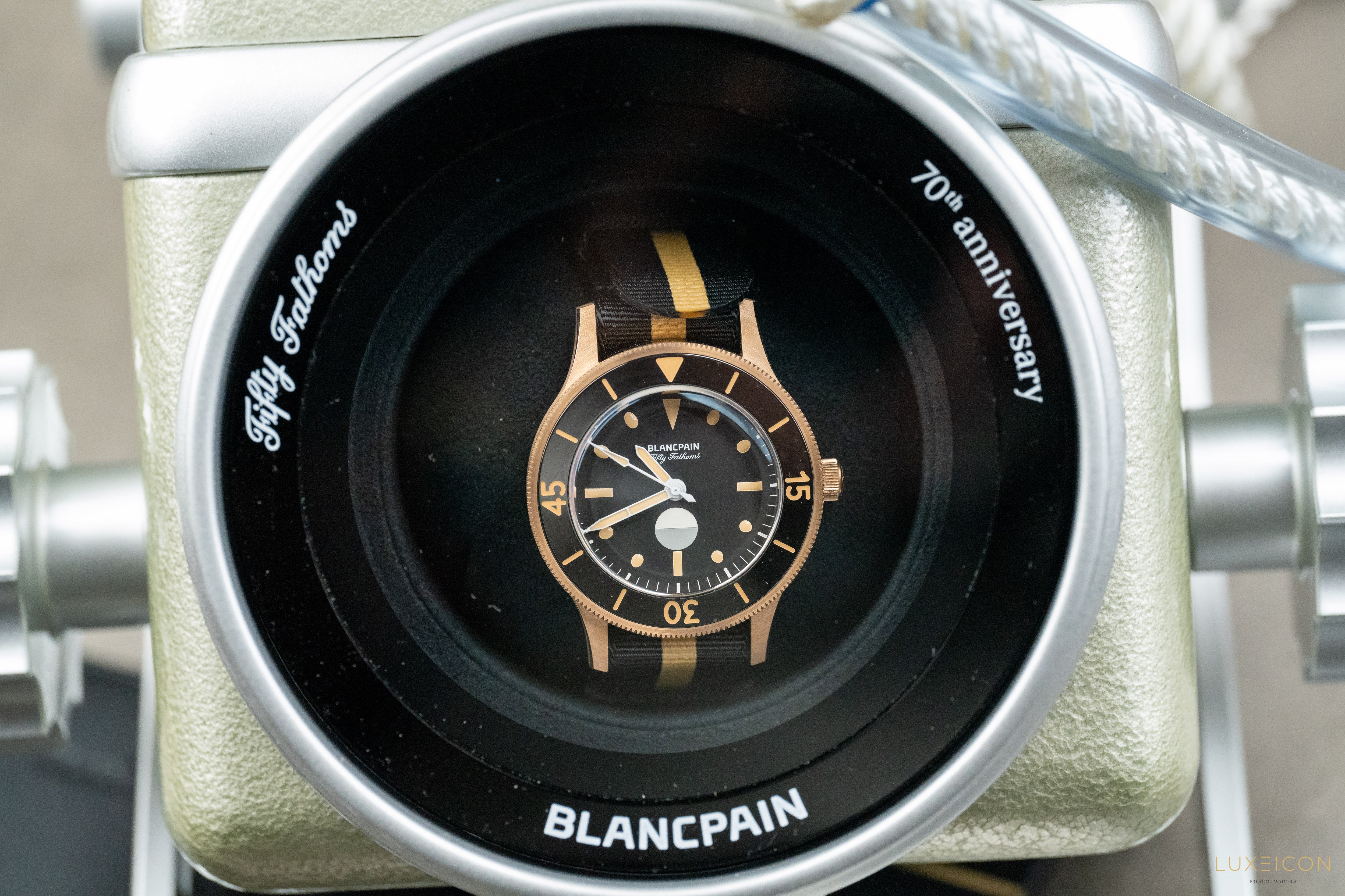 Blancpain Fifty Fathoms Mil-Spec L.E. 70th Anniversary Act 3 Bronze Gold 41.3mm