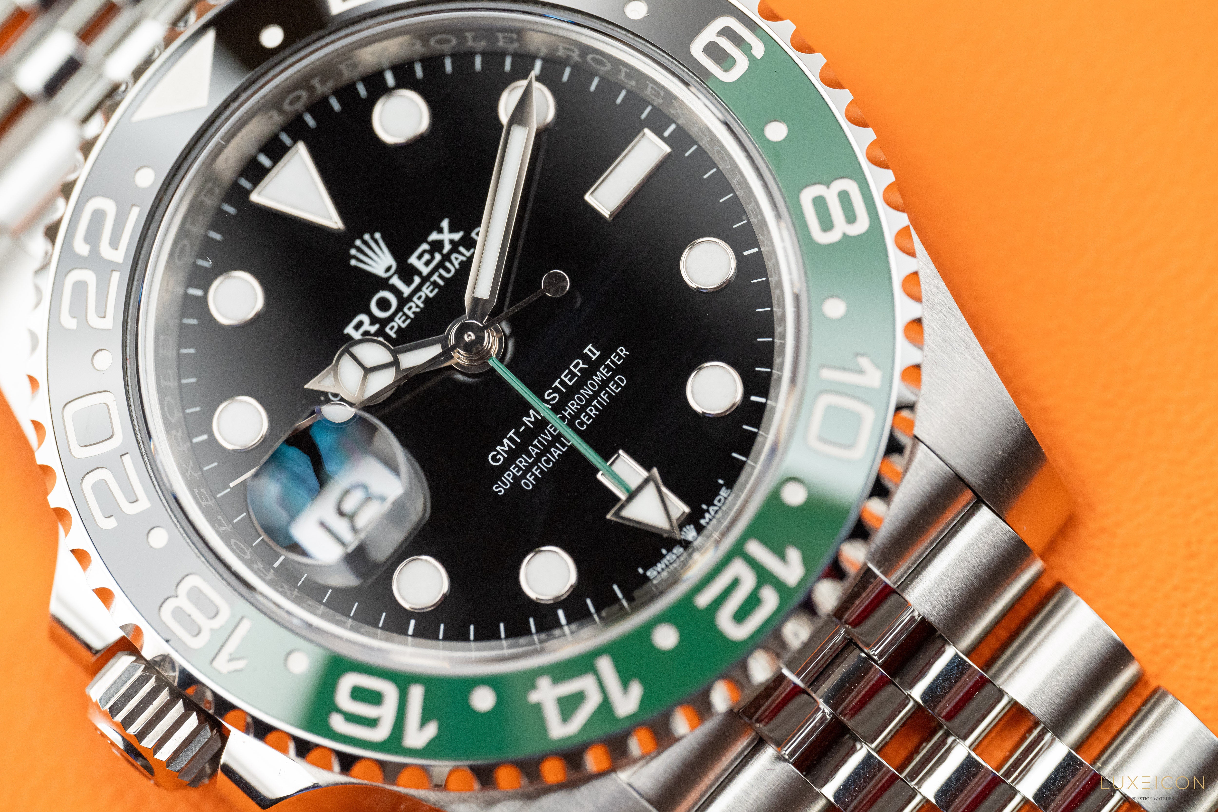 Rolex GMT-Master II Steel Sprite Lefty Jubilee 126720VTNR 2022
