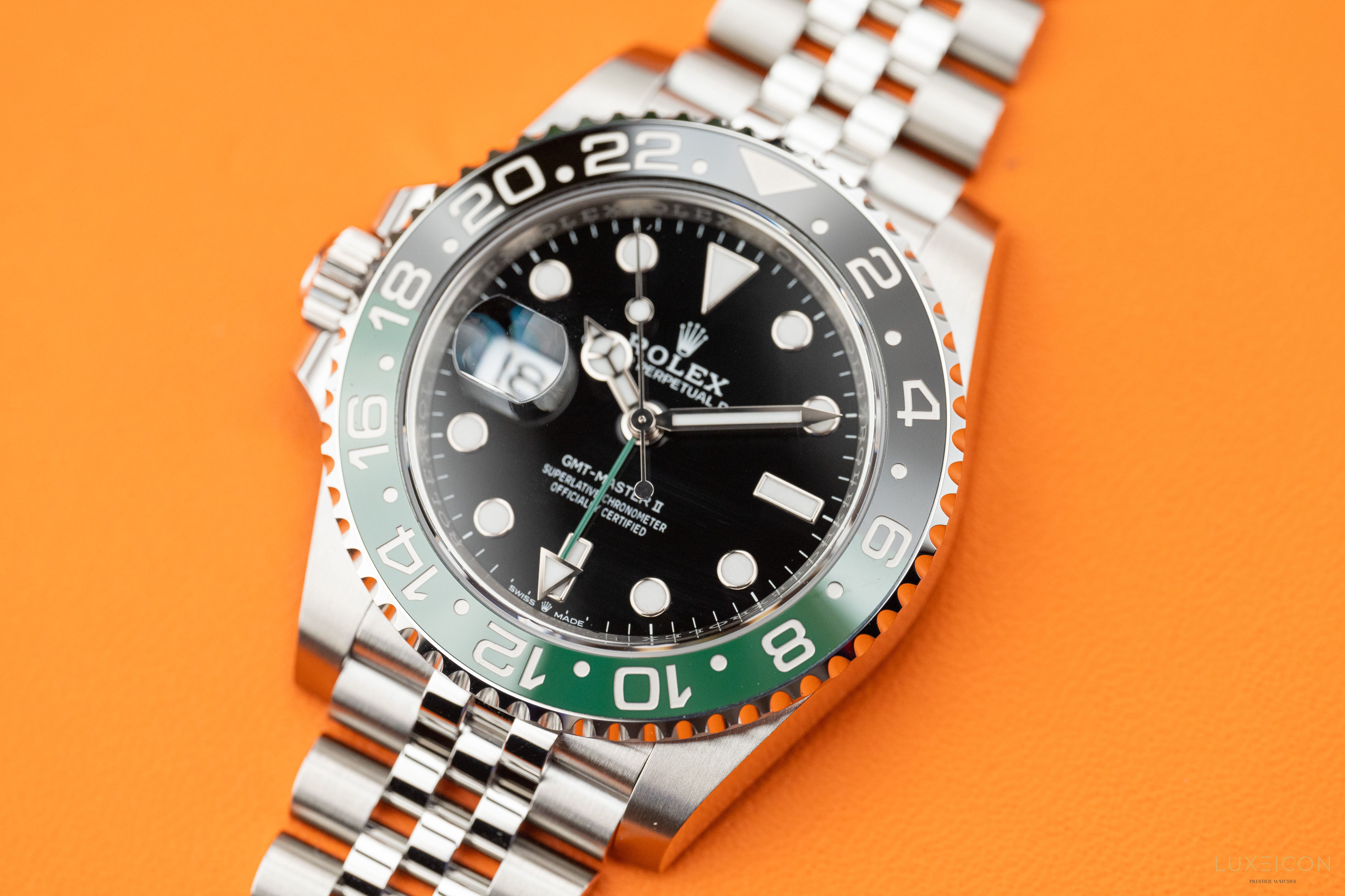 Rolex GMT-Master II Steel Sprite Lefty Jubilee 126720VTNR 2022