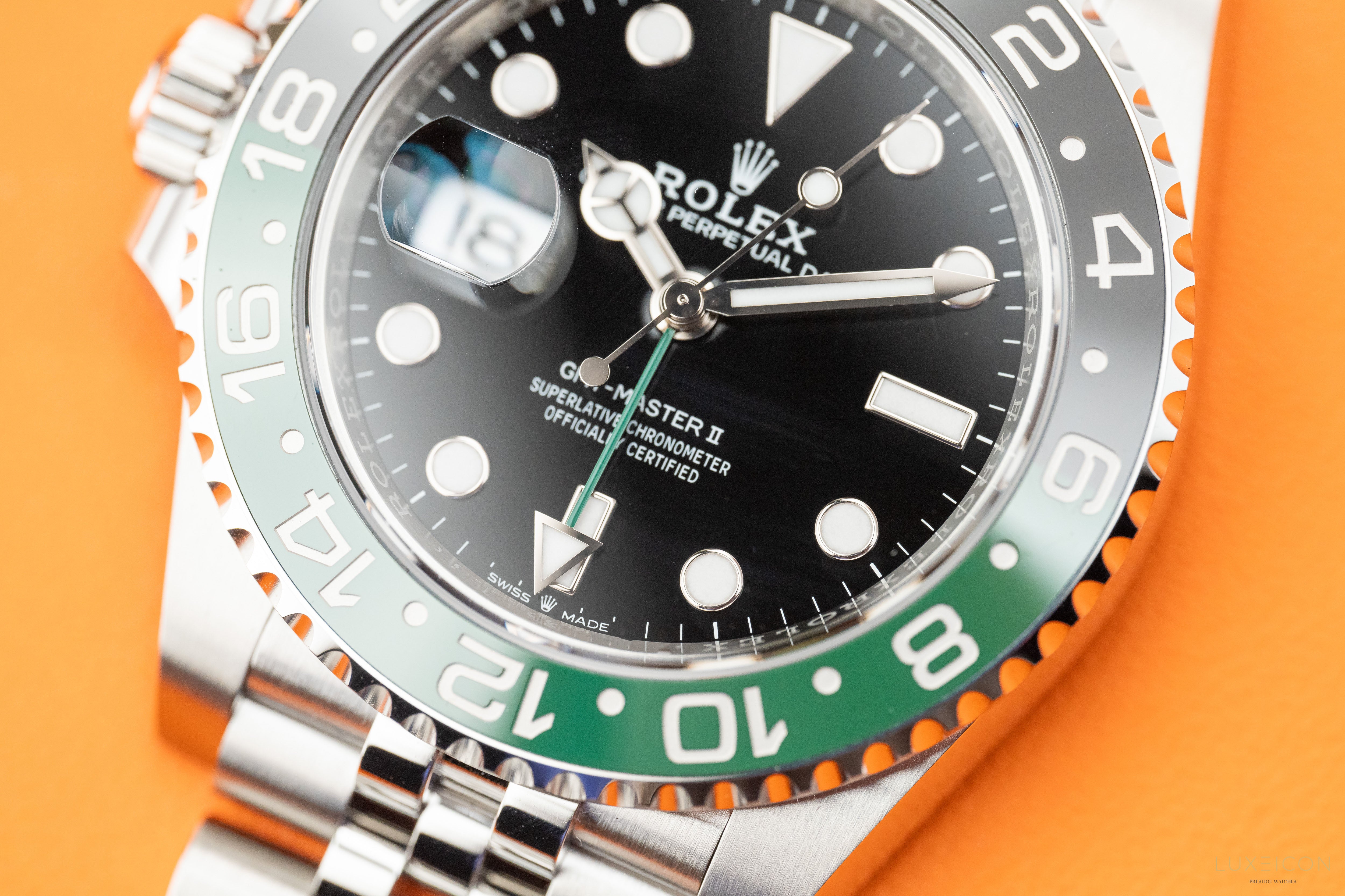 Rolex GMT-Master II Steel Sprite Lefty Jubilee 126720VTNR 2024