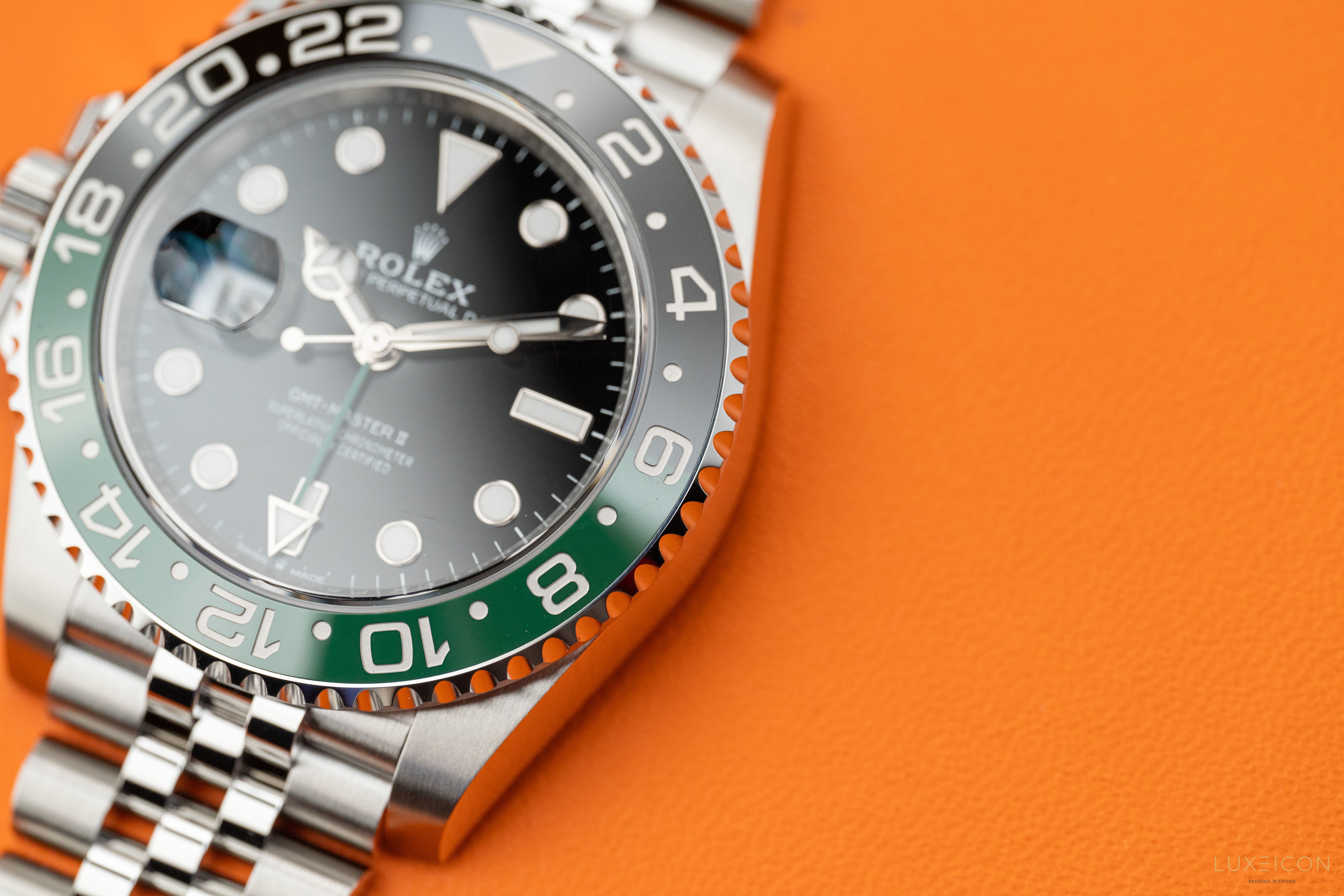 Rolex GMT-Master II Steel Sprite Lefty Jubilee 126720VTNR 2022