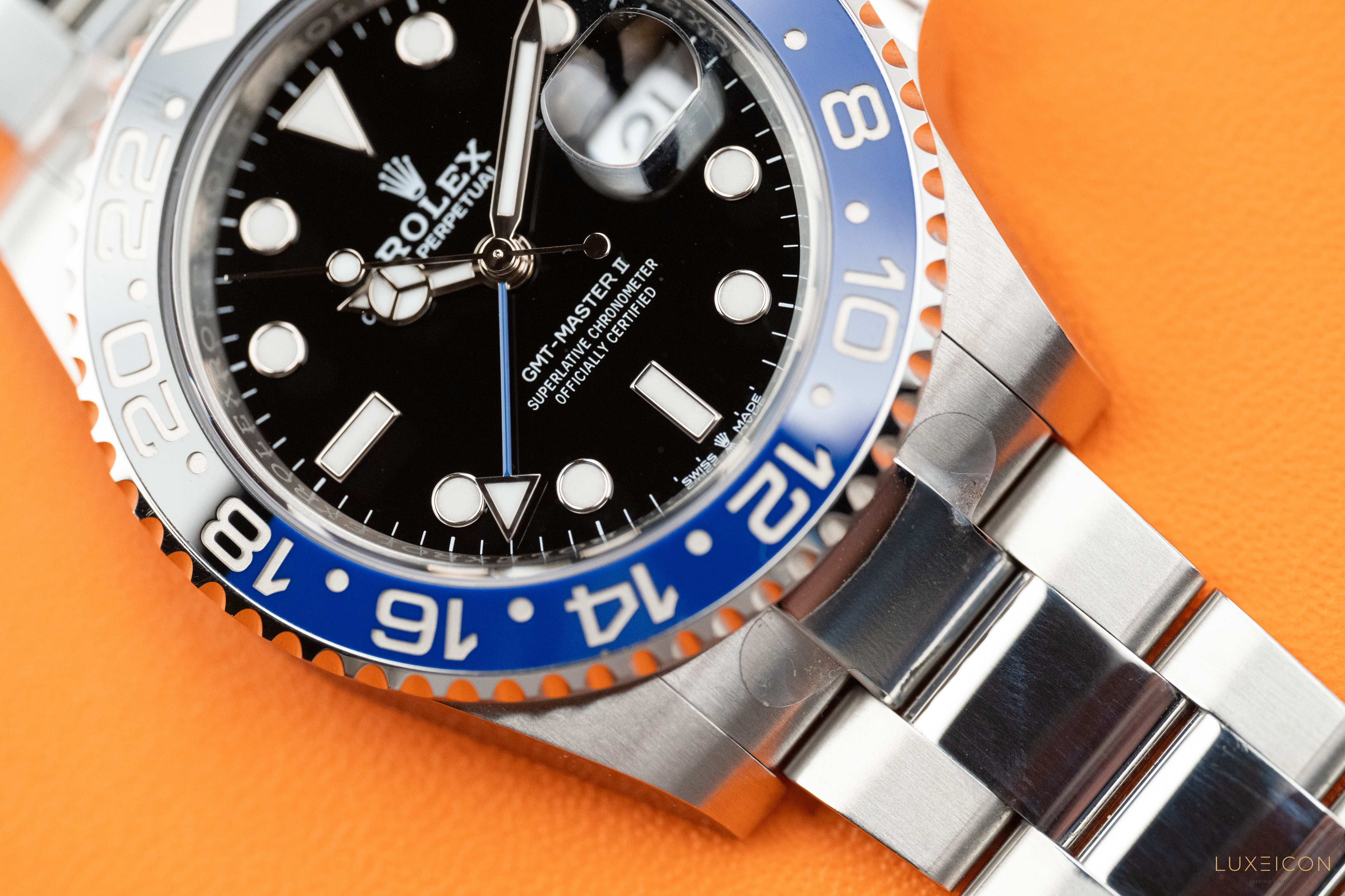 Rolex GMT-Master II 40mm Batman Oyster Bracelet 126710BLNR 2023