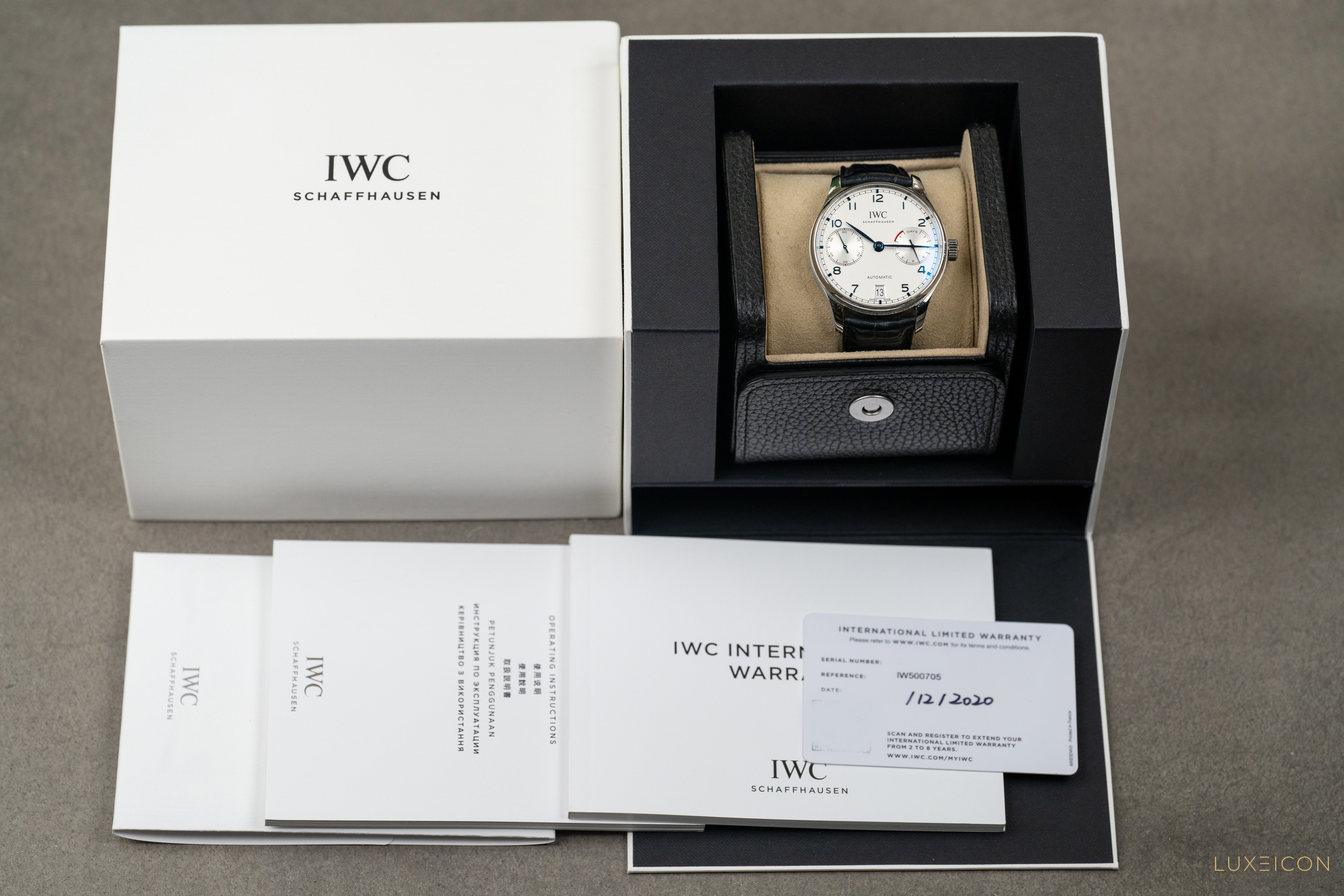 IWC Portuguese Automatic Portugieser Automatic 42 steel silver 2020