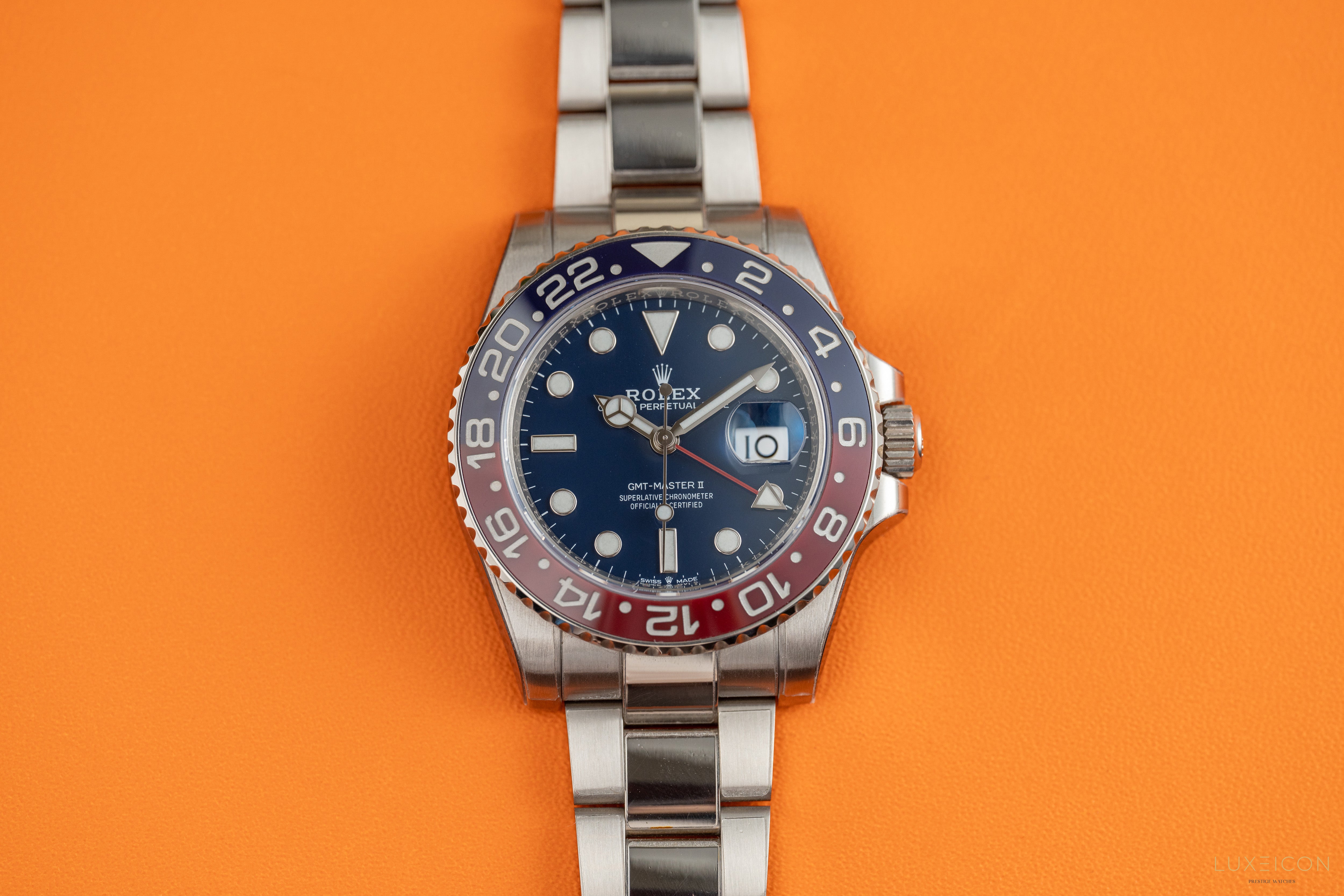 Rolex GMT-Master II 126719BLRO Blue Pepsi 18ct White Gold 2020