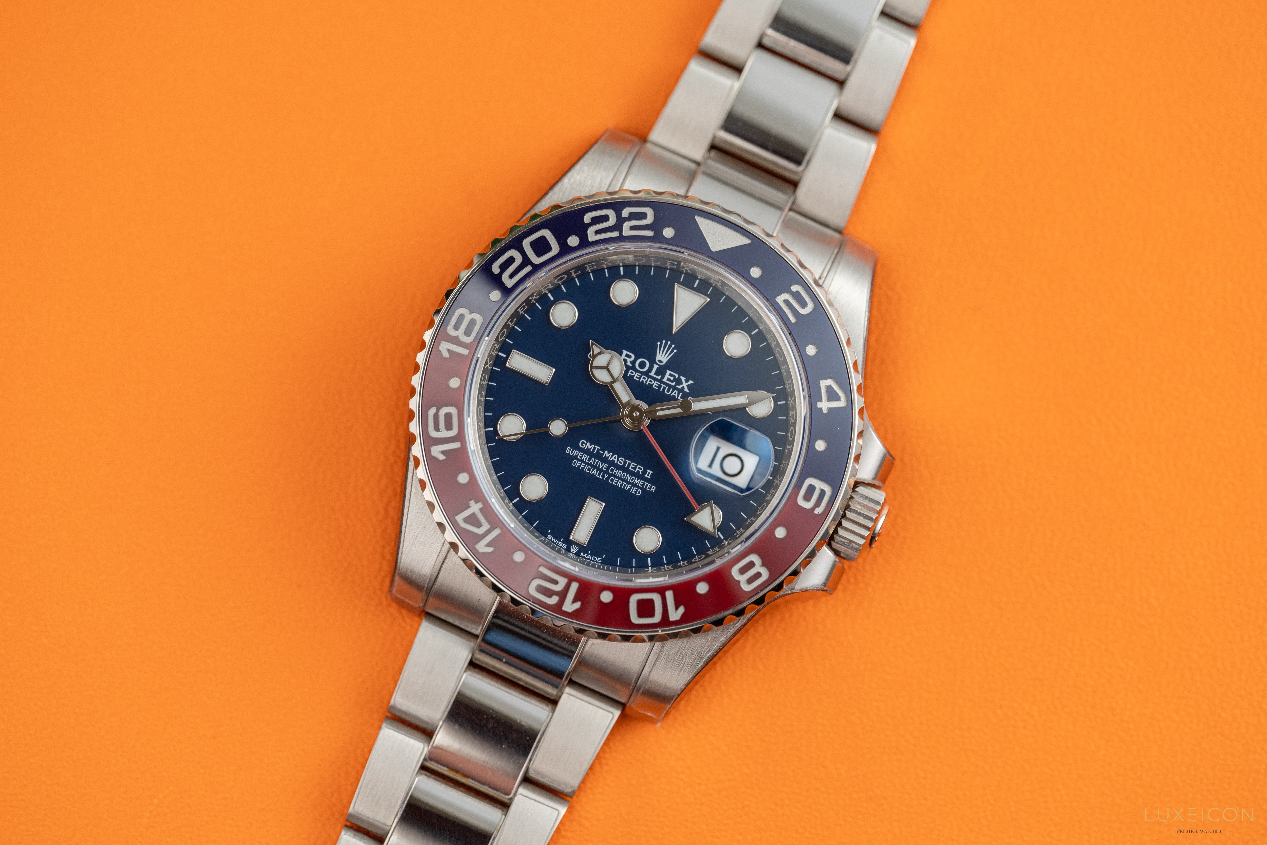 Rolex GMT-Master II 126719BLRO Blue Pepsi 18ct White Gold 2020