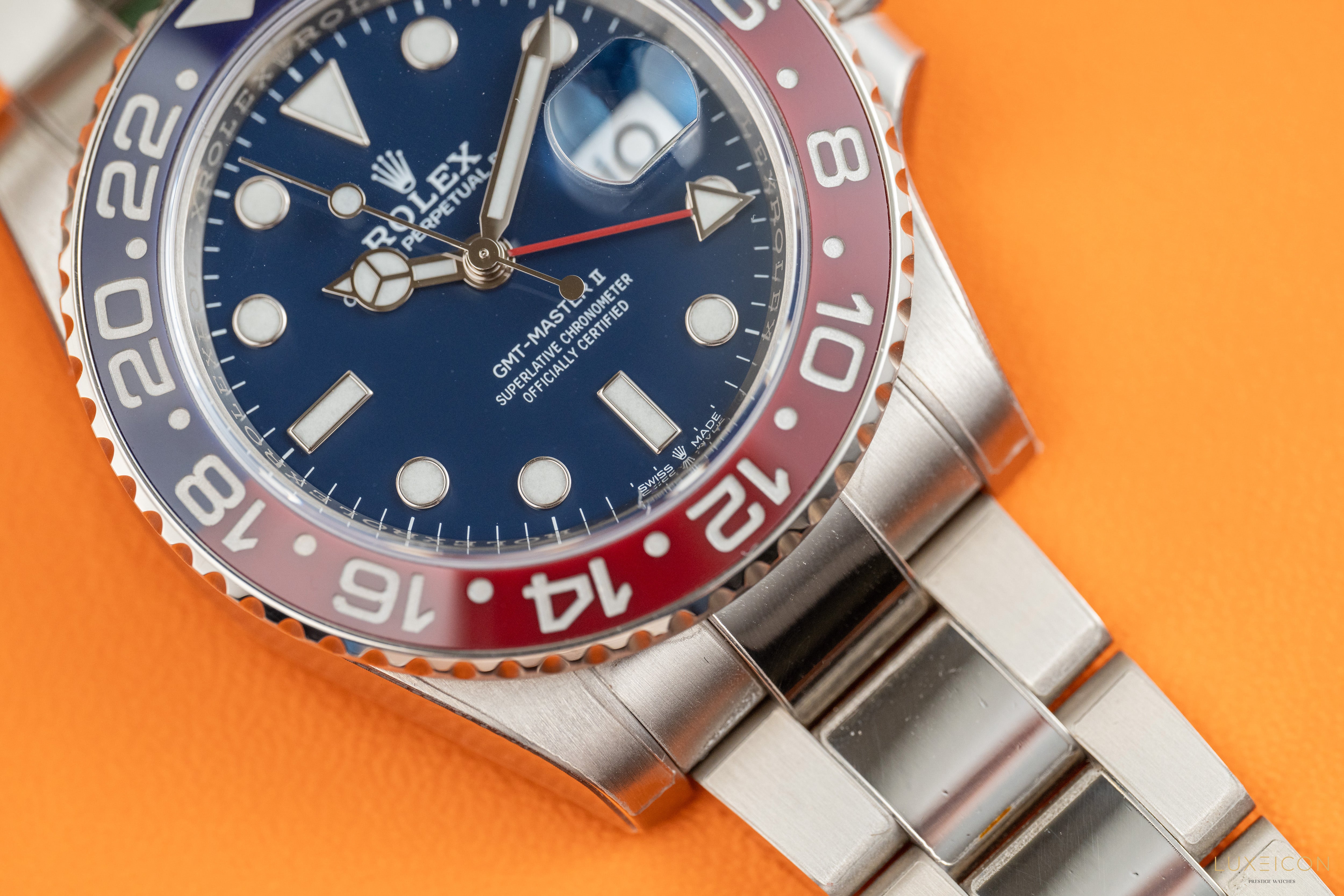 Rolex GMT-Master II 126719BLRO Blue Pepsi 18ct White Gold 2020