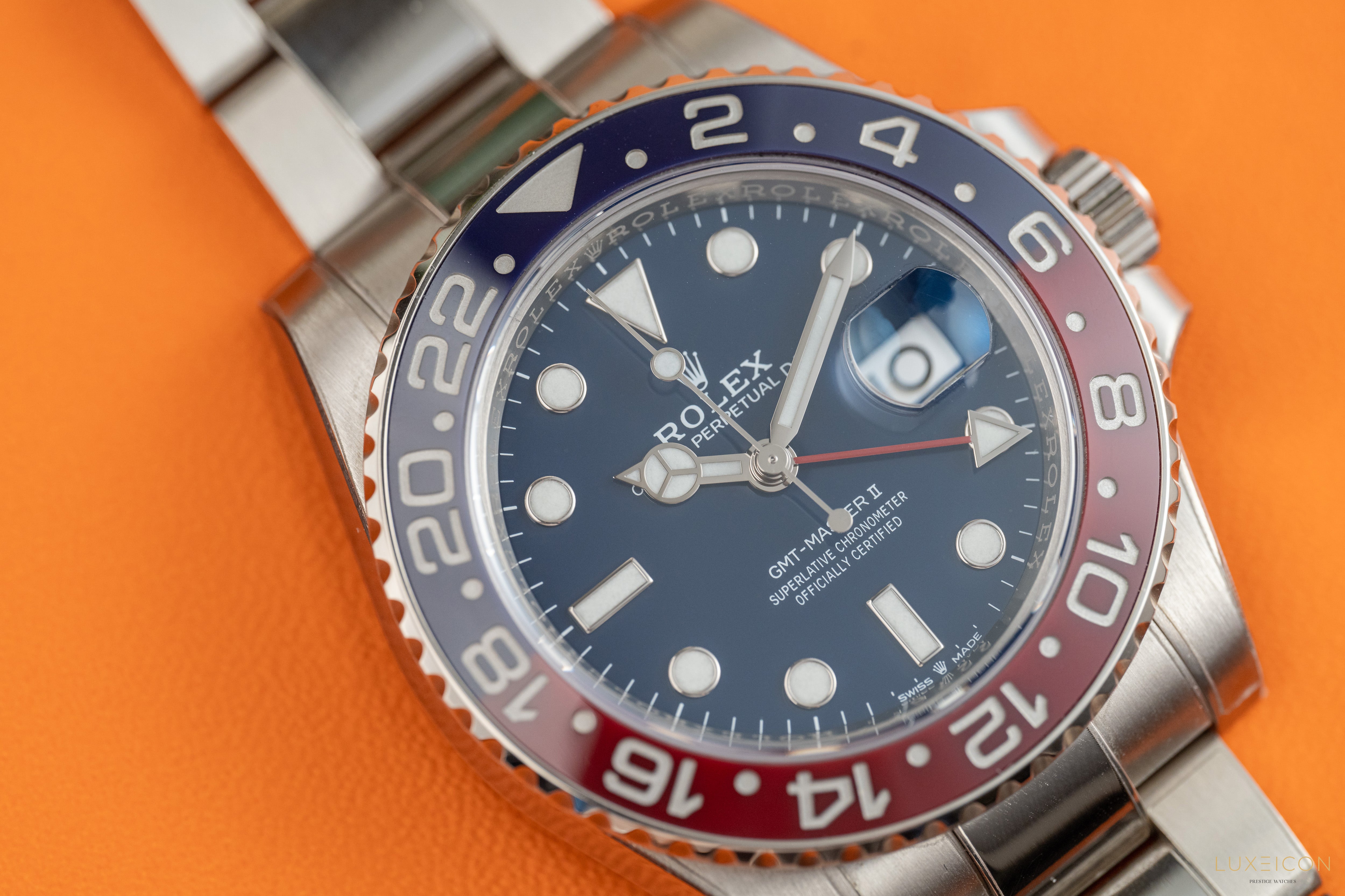 Rolex GMT-Master II 126719BLRO Blue Pepsi 18ct White Gold 2020