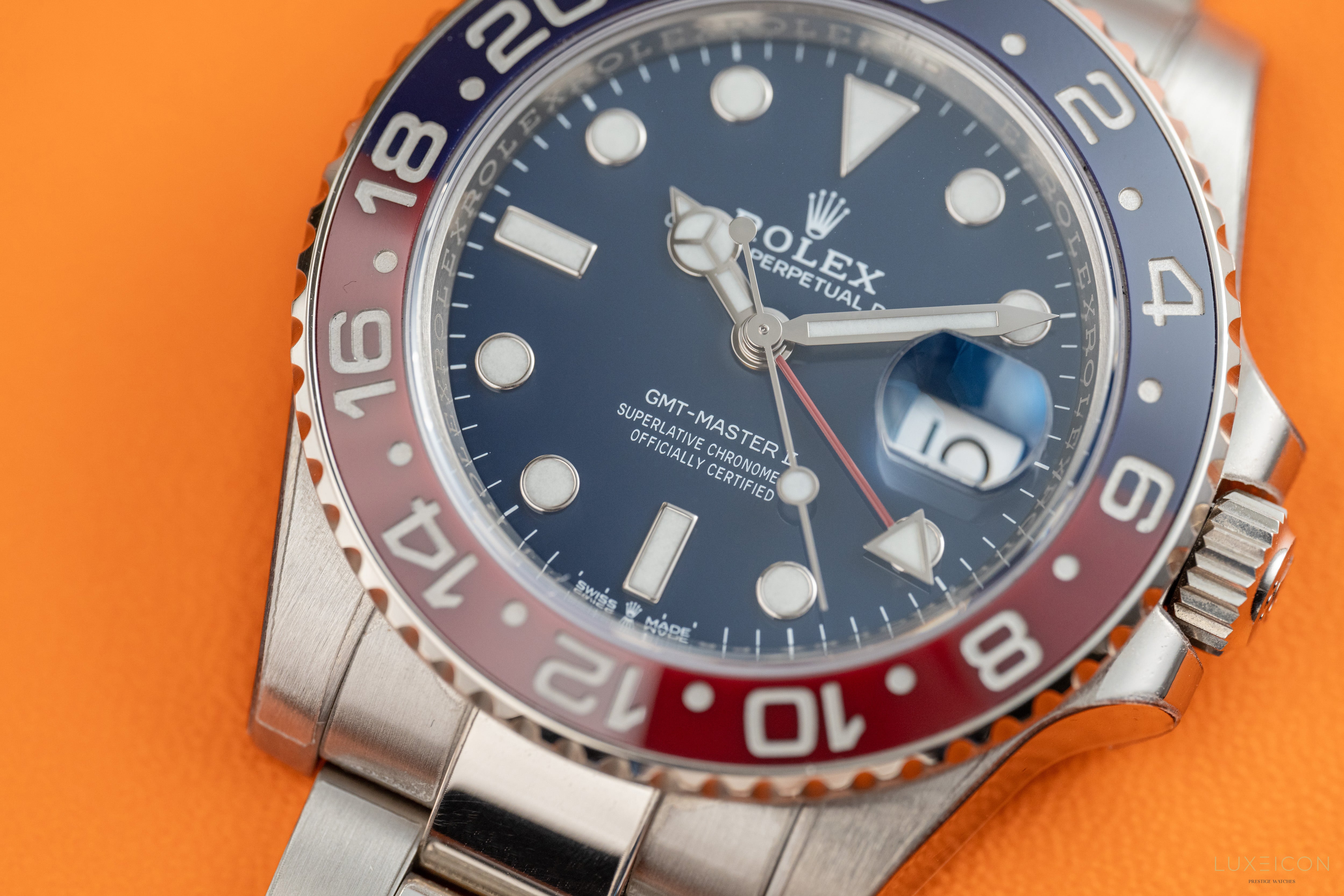 Rolex GMT-Master II 126719BLRO Blue Pepsi 18ct White Gold 2020