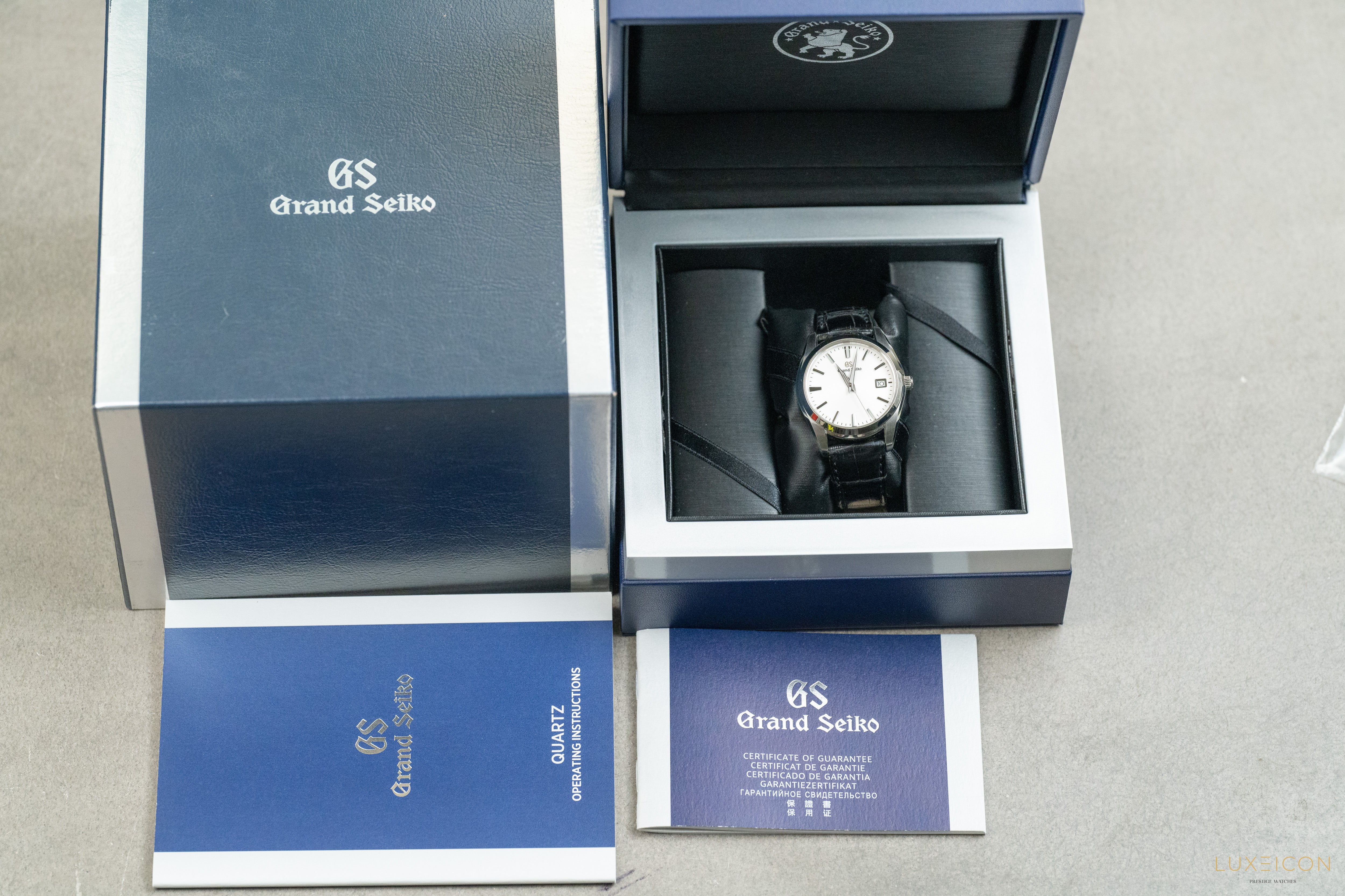 Grand Seiko Heritage Collection white dial Stainless Steel Quartz Watch SBGX295