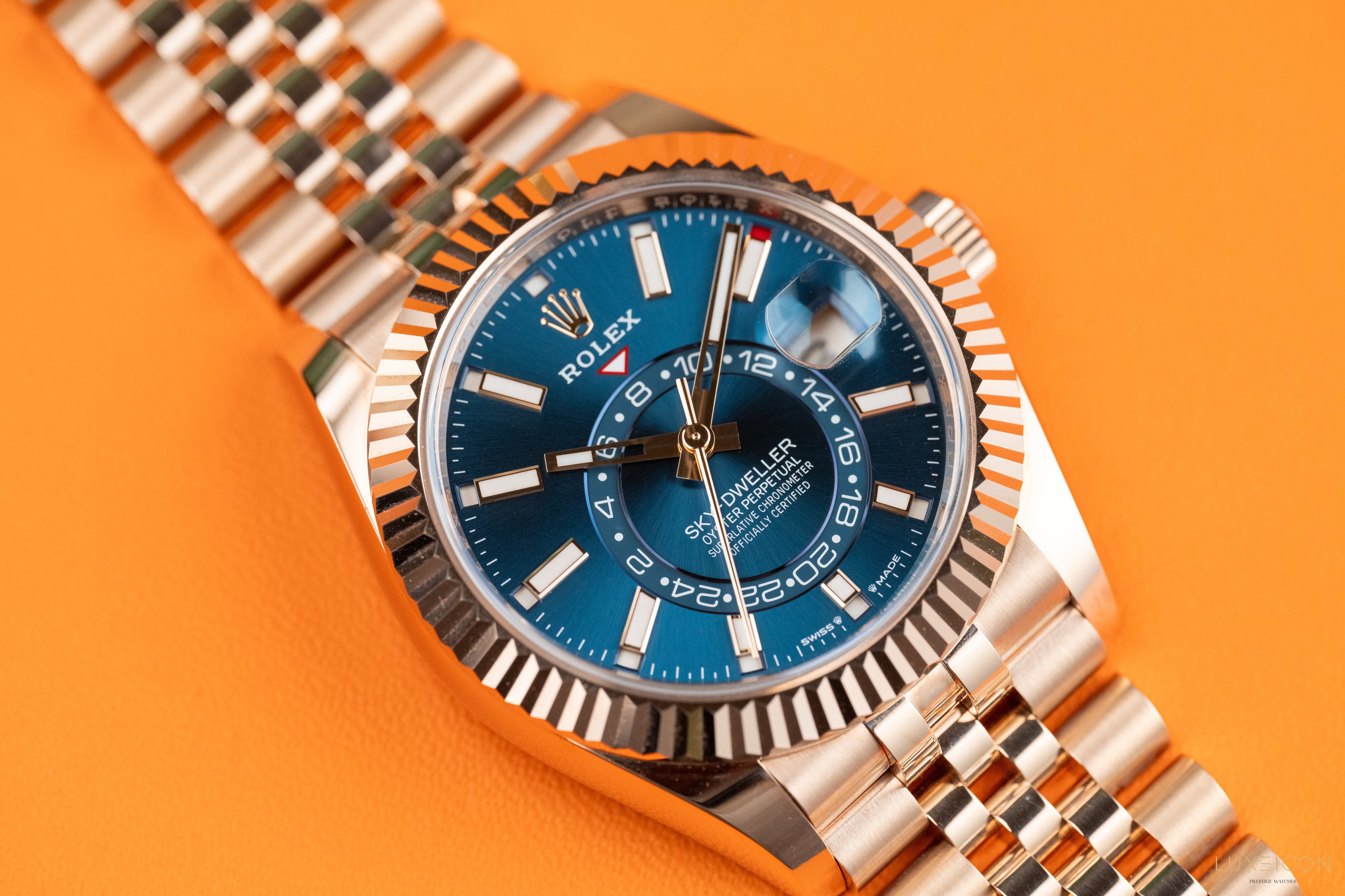 Rolex Sky-Dweller 336935 Rose Gold Blue Dial Jubilee 42mm 2024