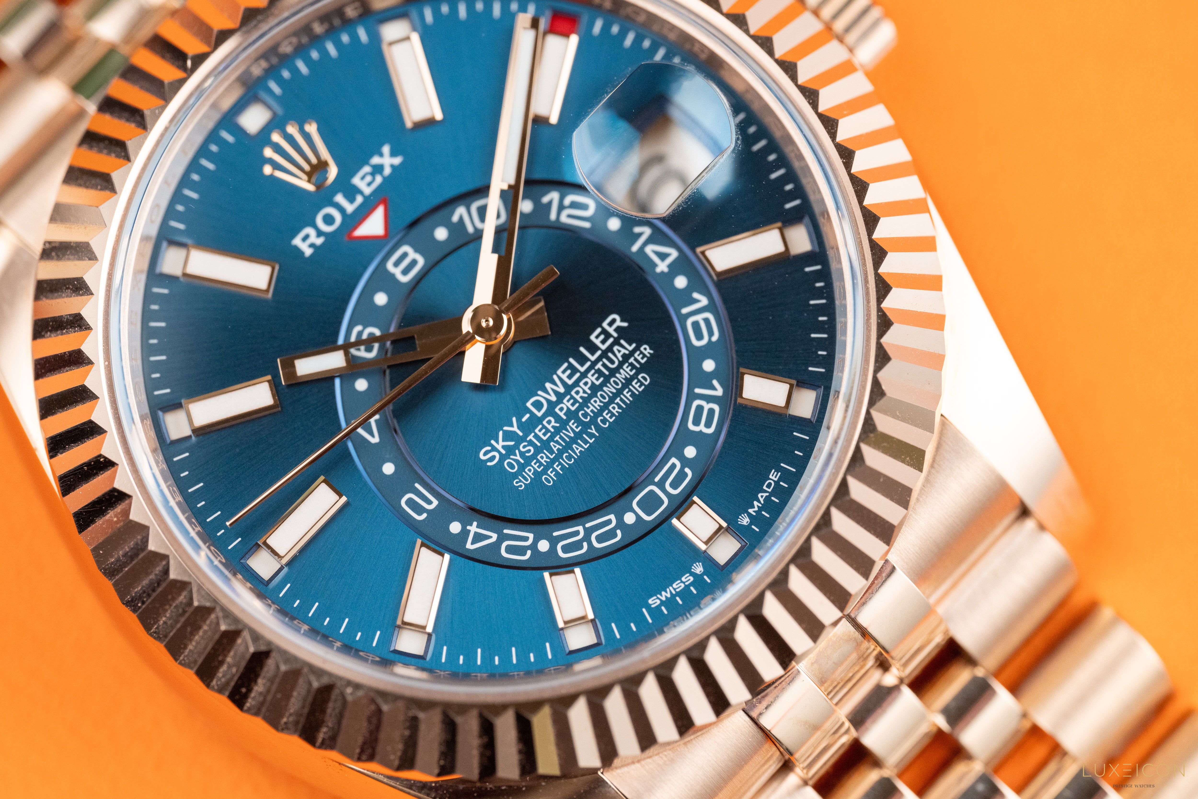 Rolex Sky-Dweller 336935 Rose Gold Blue Dial Jubilee 42mm 2024