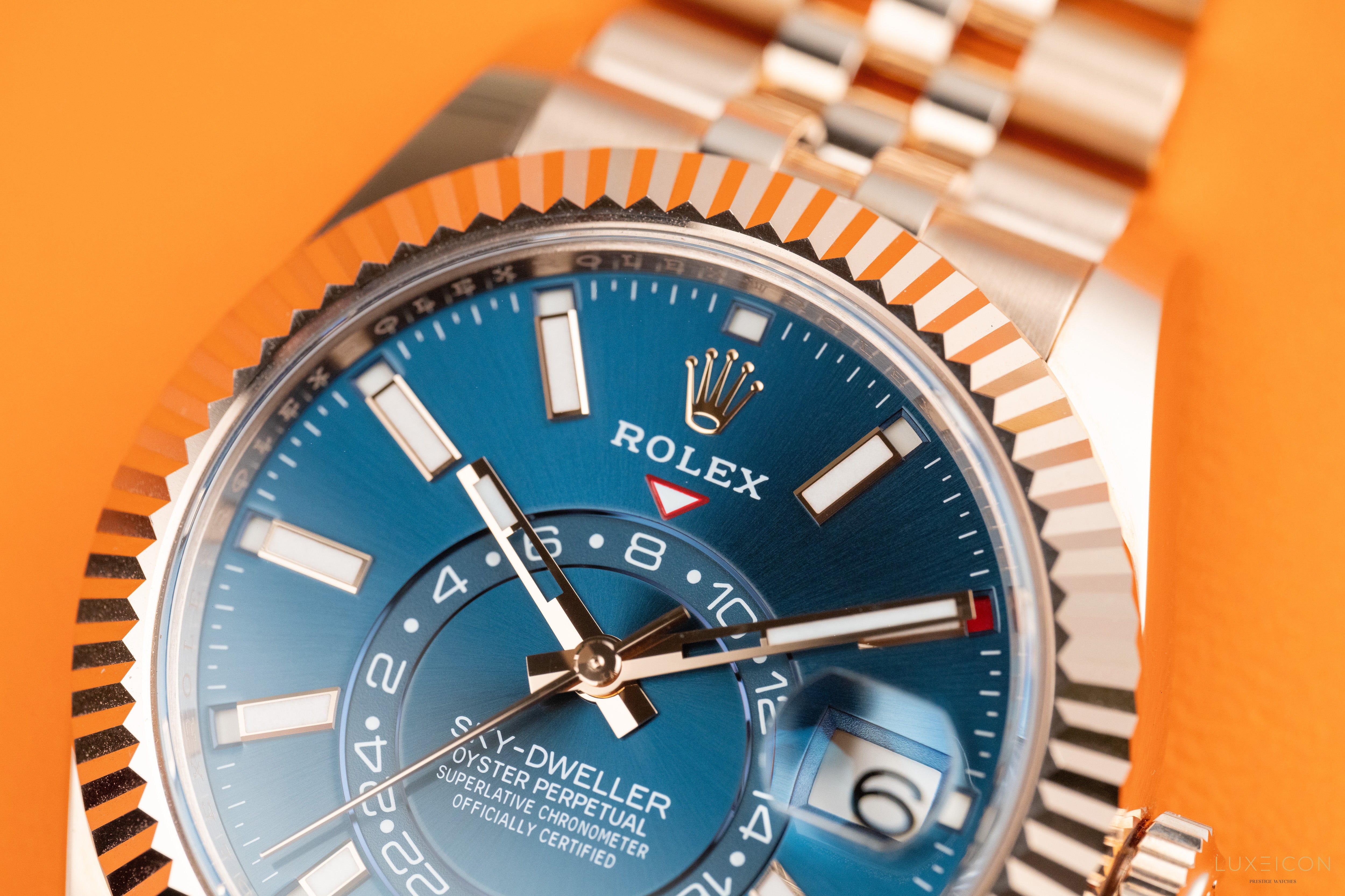 Rolex Sky-Dweller 336935 Rose Gold Blue Dial Jubilee 42mm 2024