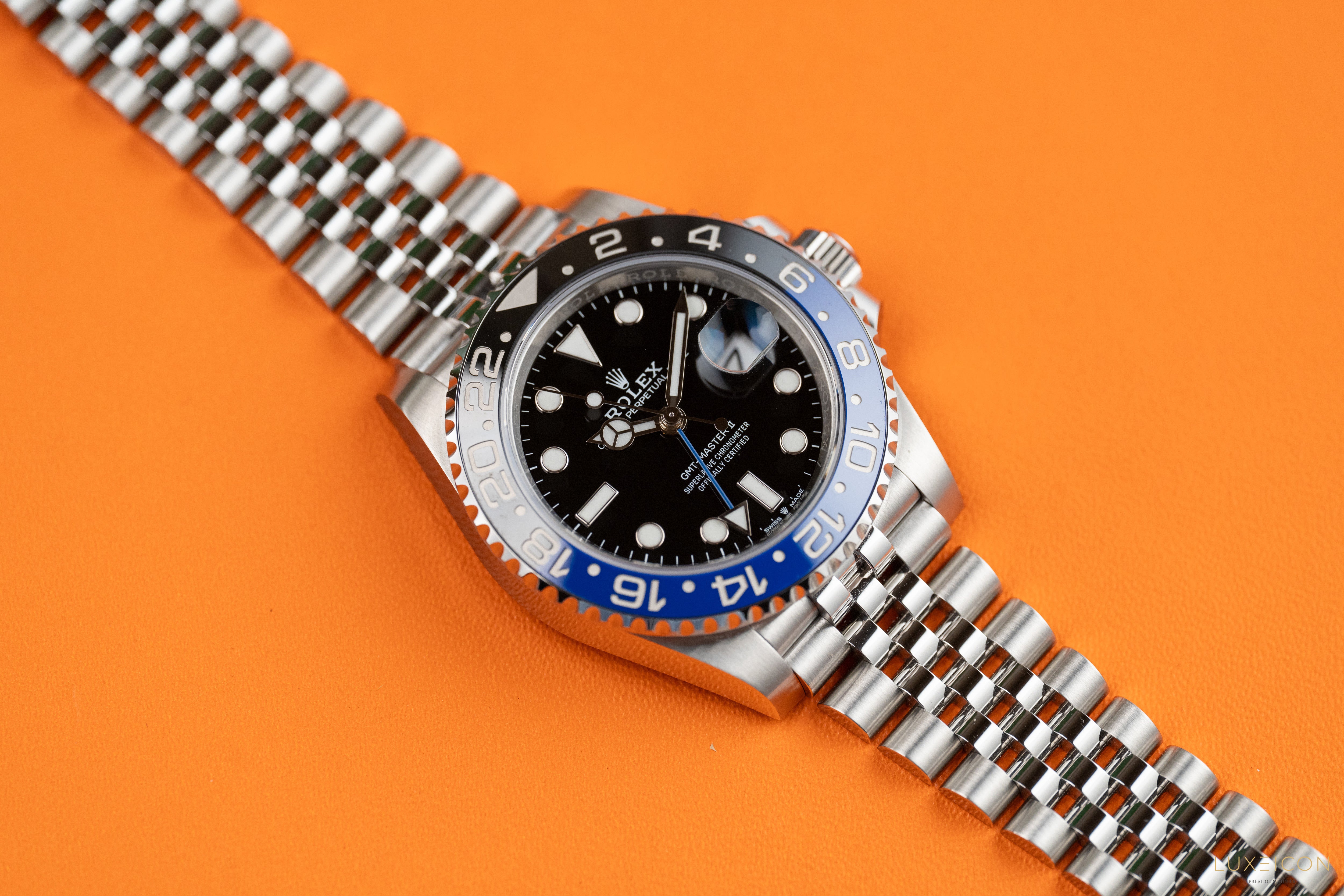 Rolex GMT-Master II Batgirl Jubilee Bracelet 126710BLNR Bagirl 2025