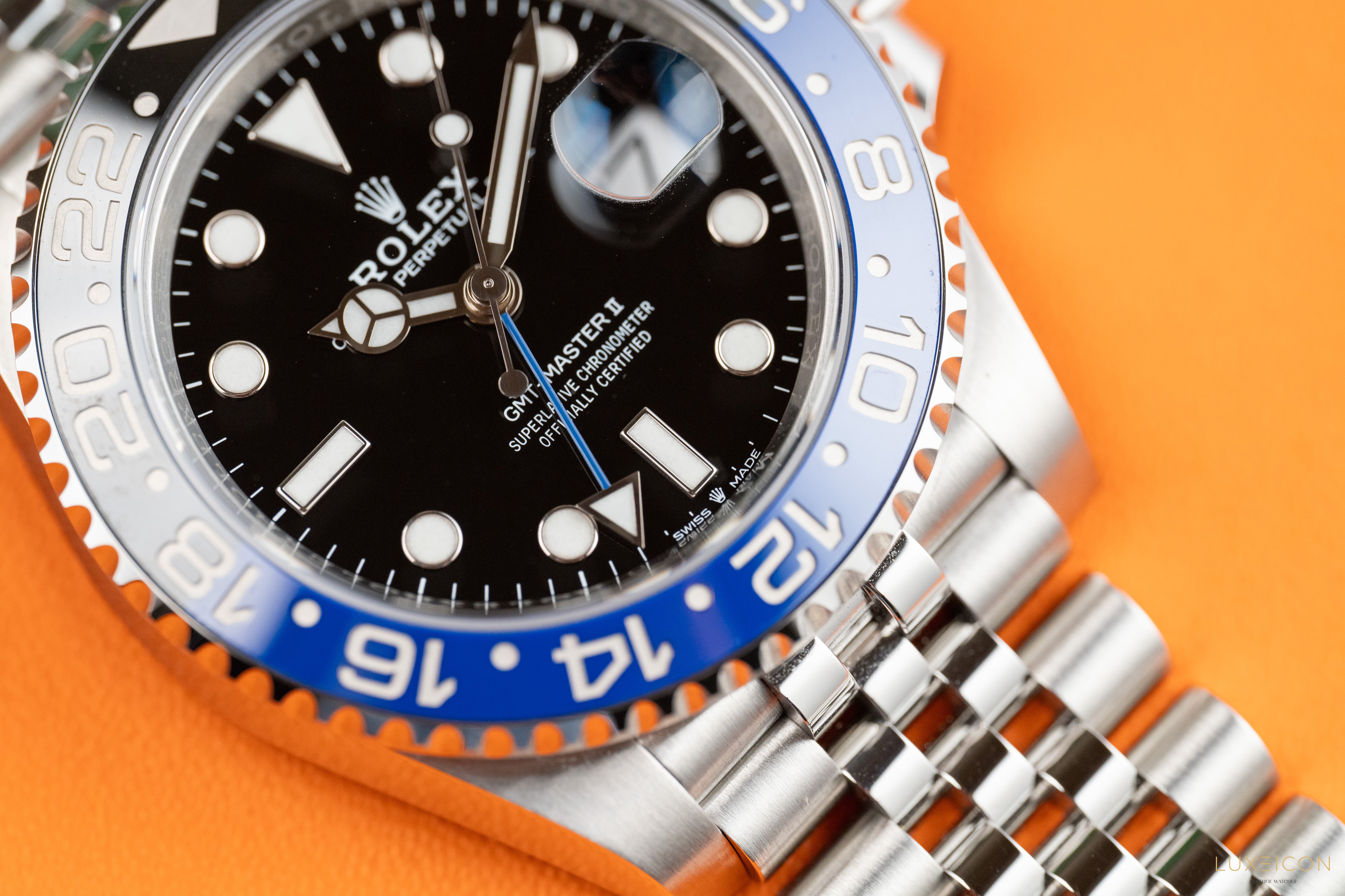 Rolex GMT-Master II Batgirl Jubilee Bracelet 126710BLNR Bagirl 2025