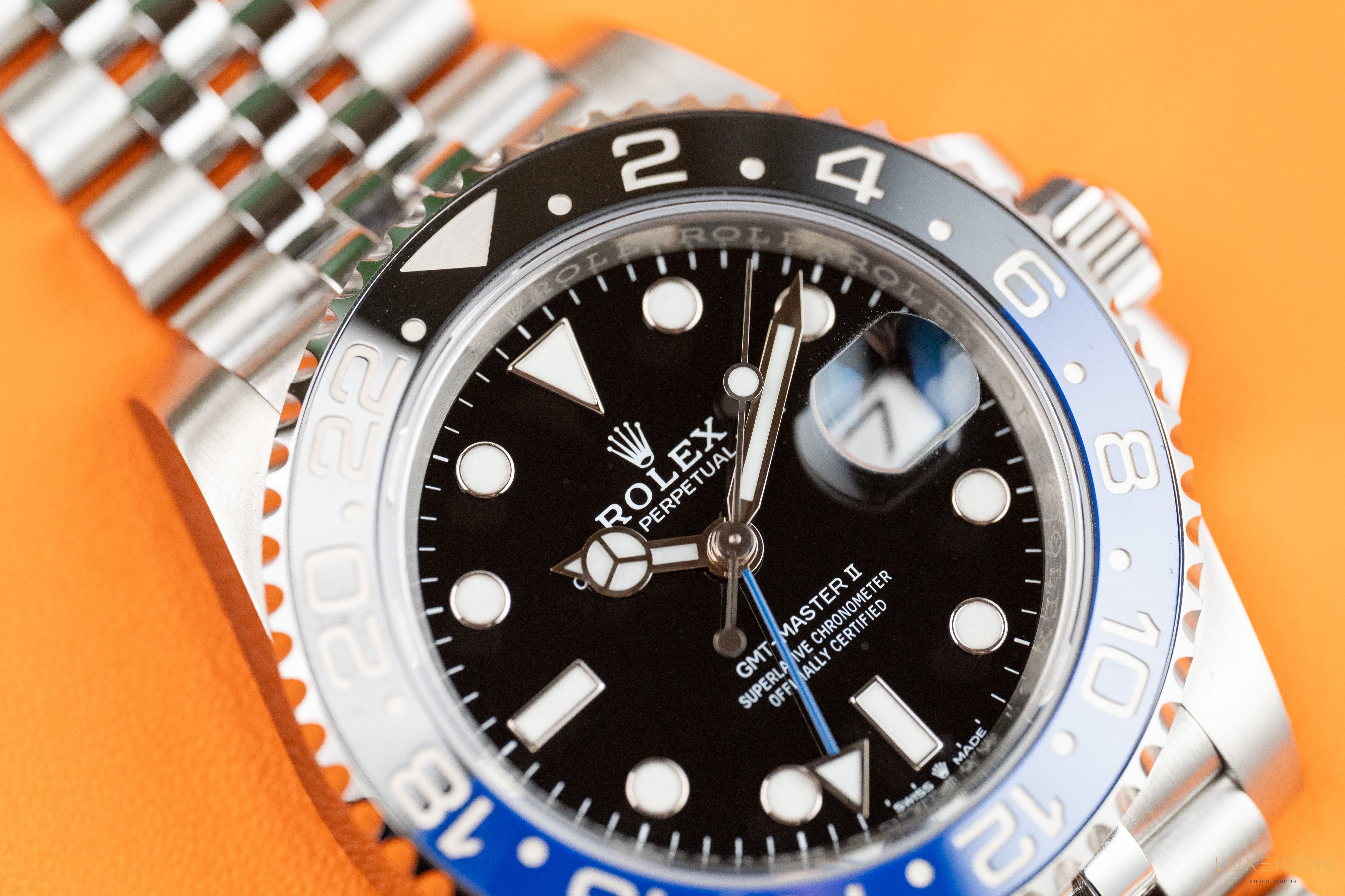 Rolex GMT-Master II Batgirl Jubilee Bracelet 126710BLNR Bagirl 2025